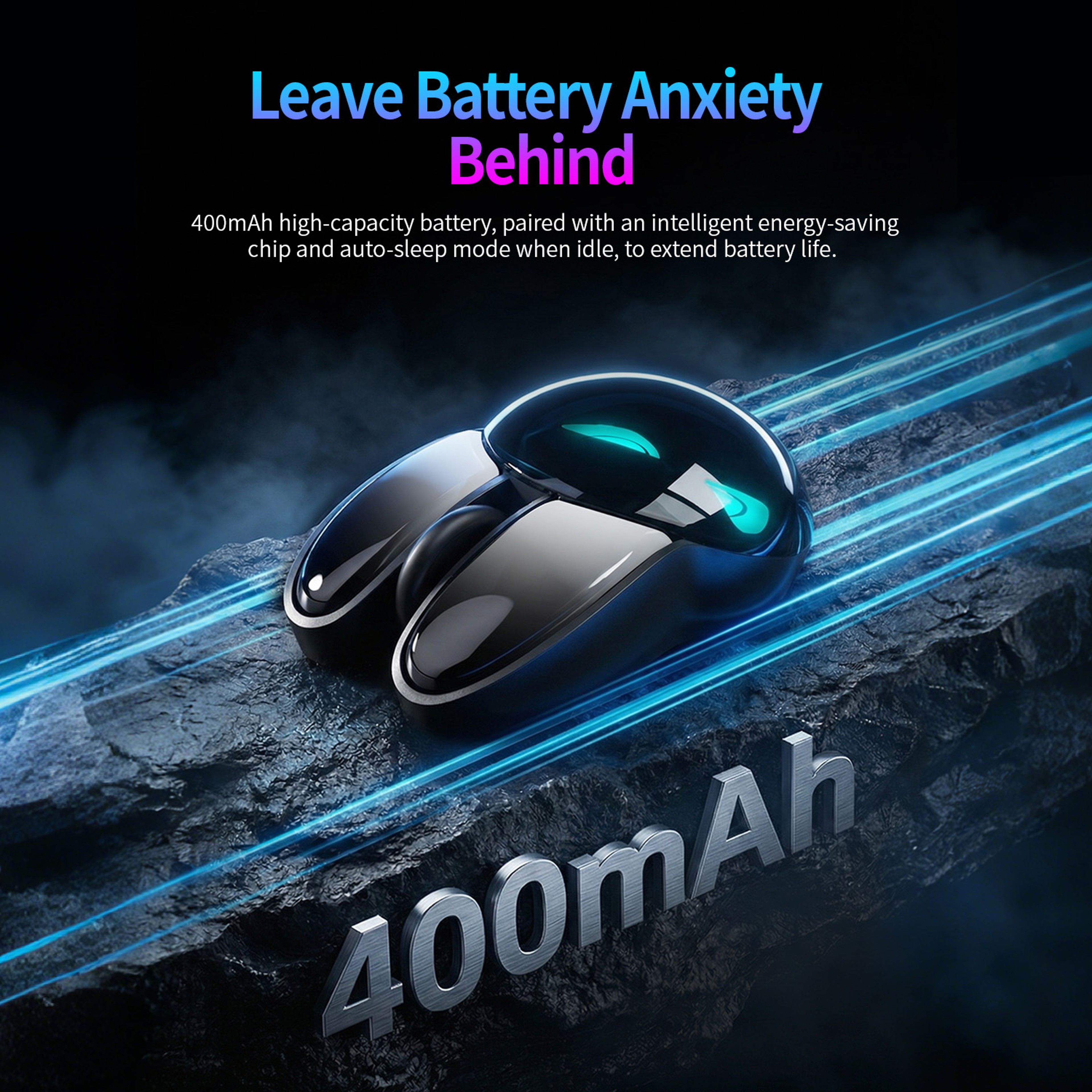 Evil Rabbit RGB Wireless Mouse Rechargeable Silent Dual Mode Gaming Mouse – view 4
