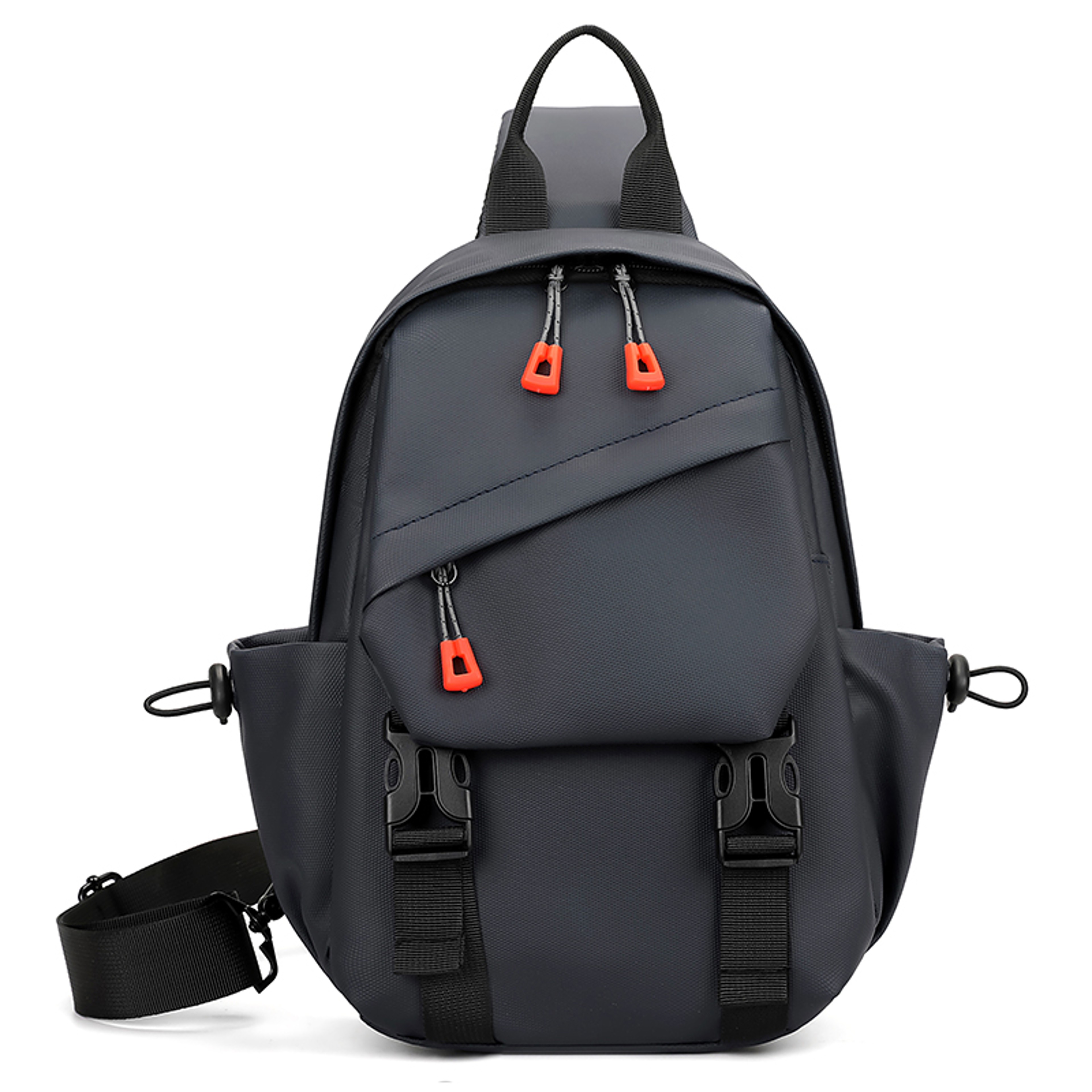 Mens Outdoor Chest Bag Multiple Pockets Sling Backpack for Cycling Hiking Travel – view 9