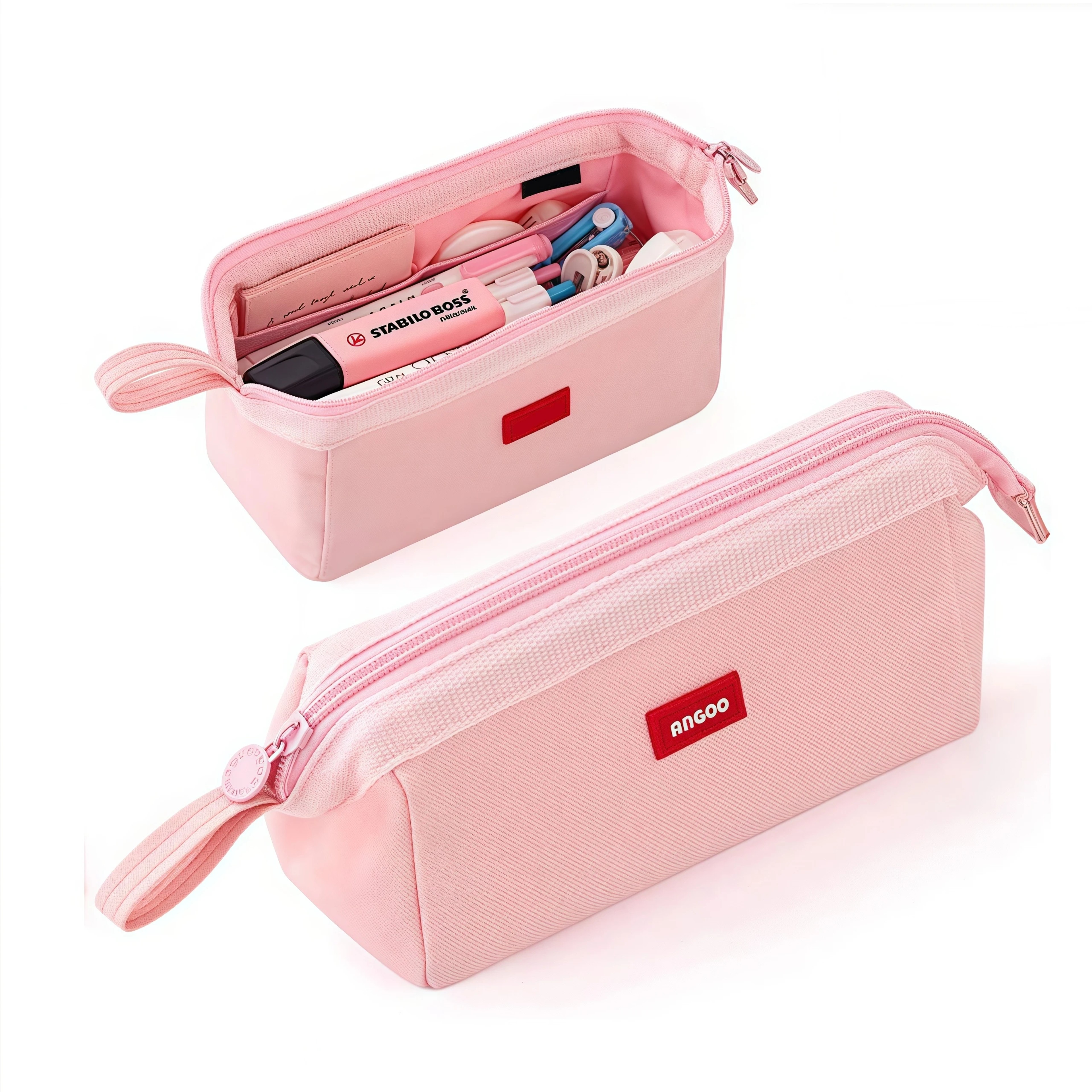 Large Capacity Multilayer Pencil Case Organizer for School Office Travel and Cosmetics – view 6