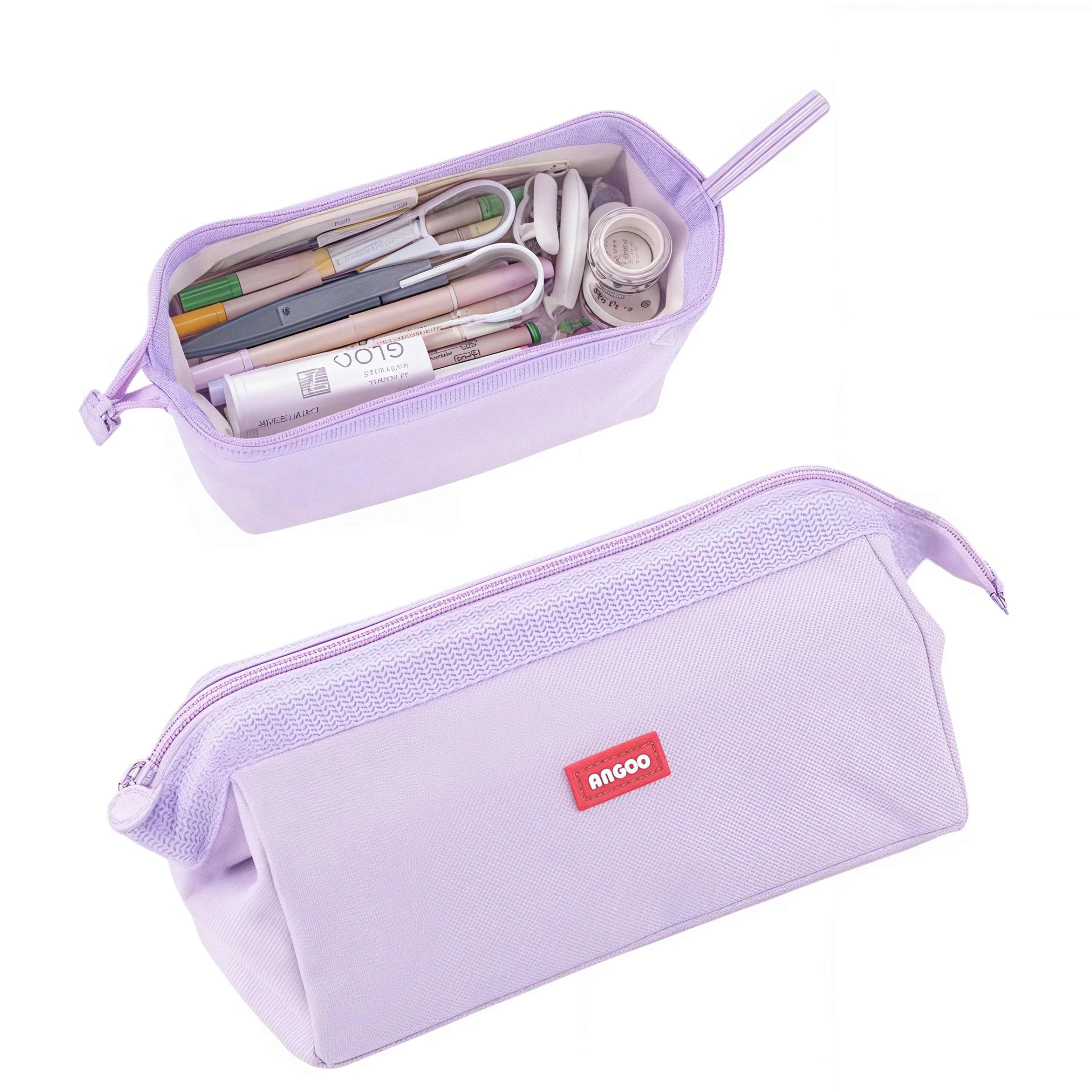 Large Capacity Multilayer Pencil Case Organizer for School Office Travel and Cosmetics – view 11