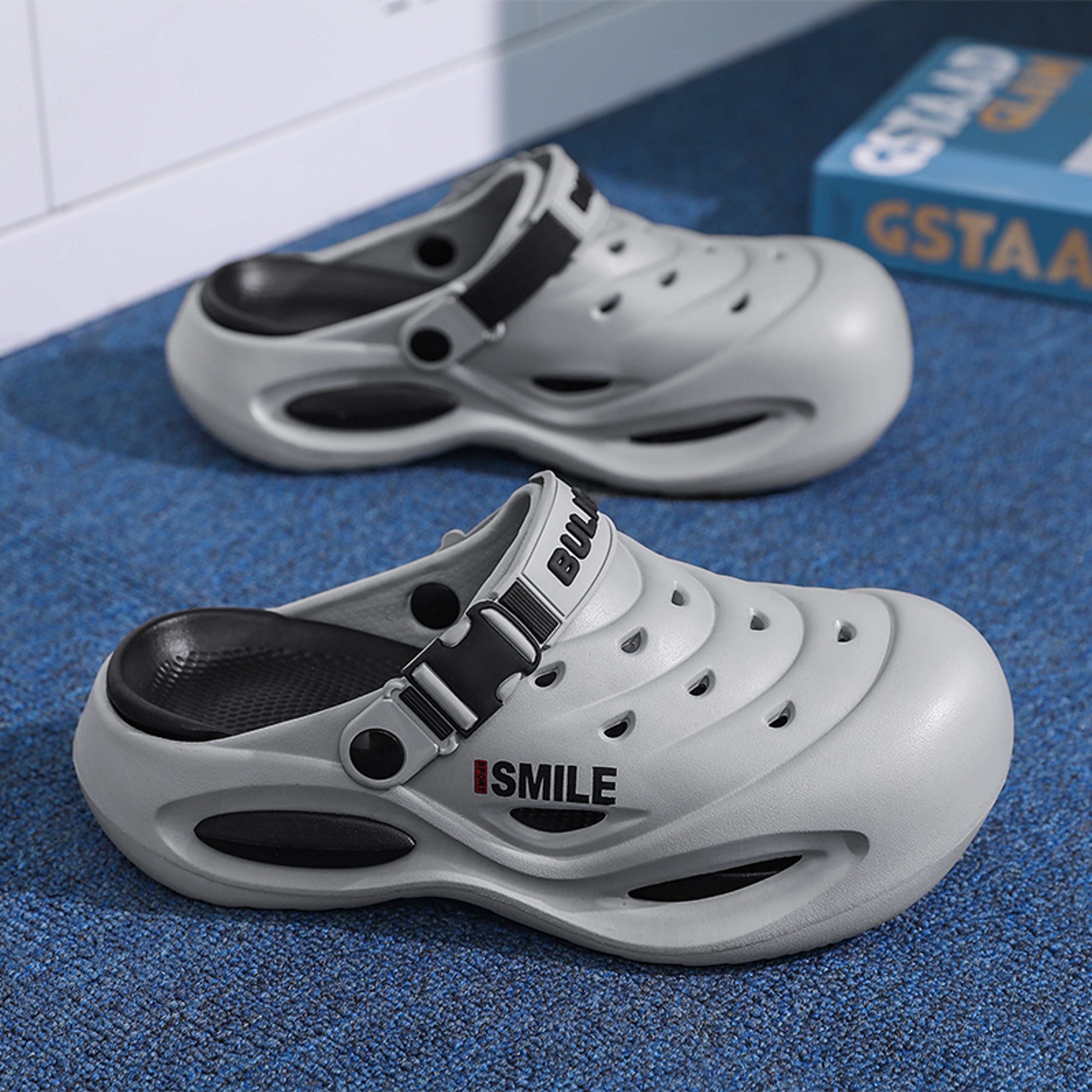 Comfortable Mens Shoes, A Pair of Wear-Resistant Non-Slip Clogs for Men, New Sports Beach Shoes for Outer Wear – view 9