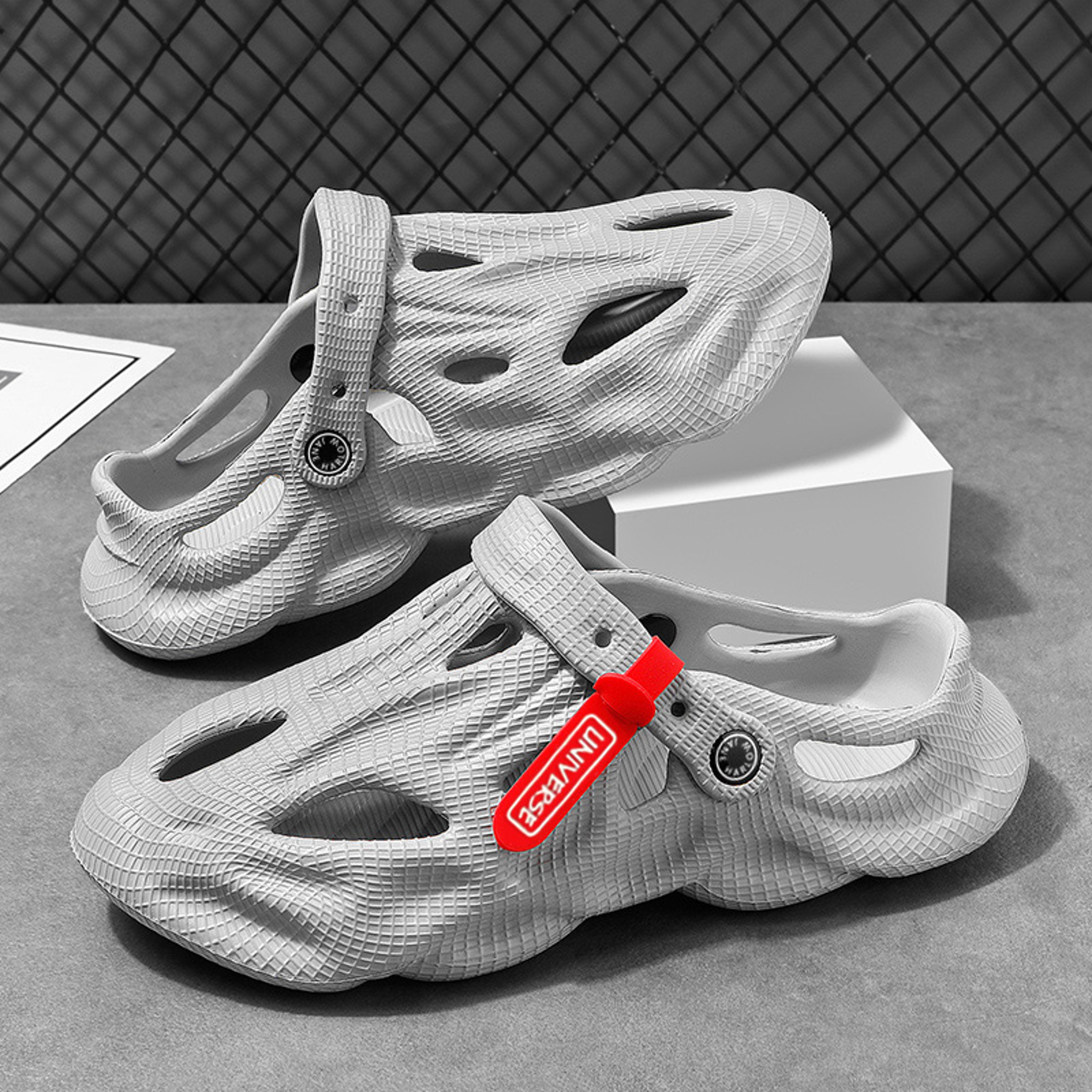 Summer Men Slippers, Comfortable Outdoor Platform Sandals, Beach Flip Flops Male, Indoor Home Slides, Bathroom – view 1