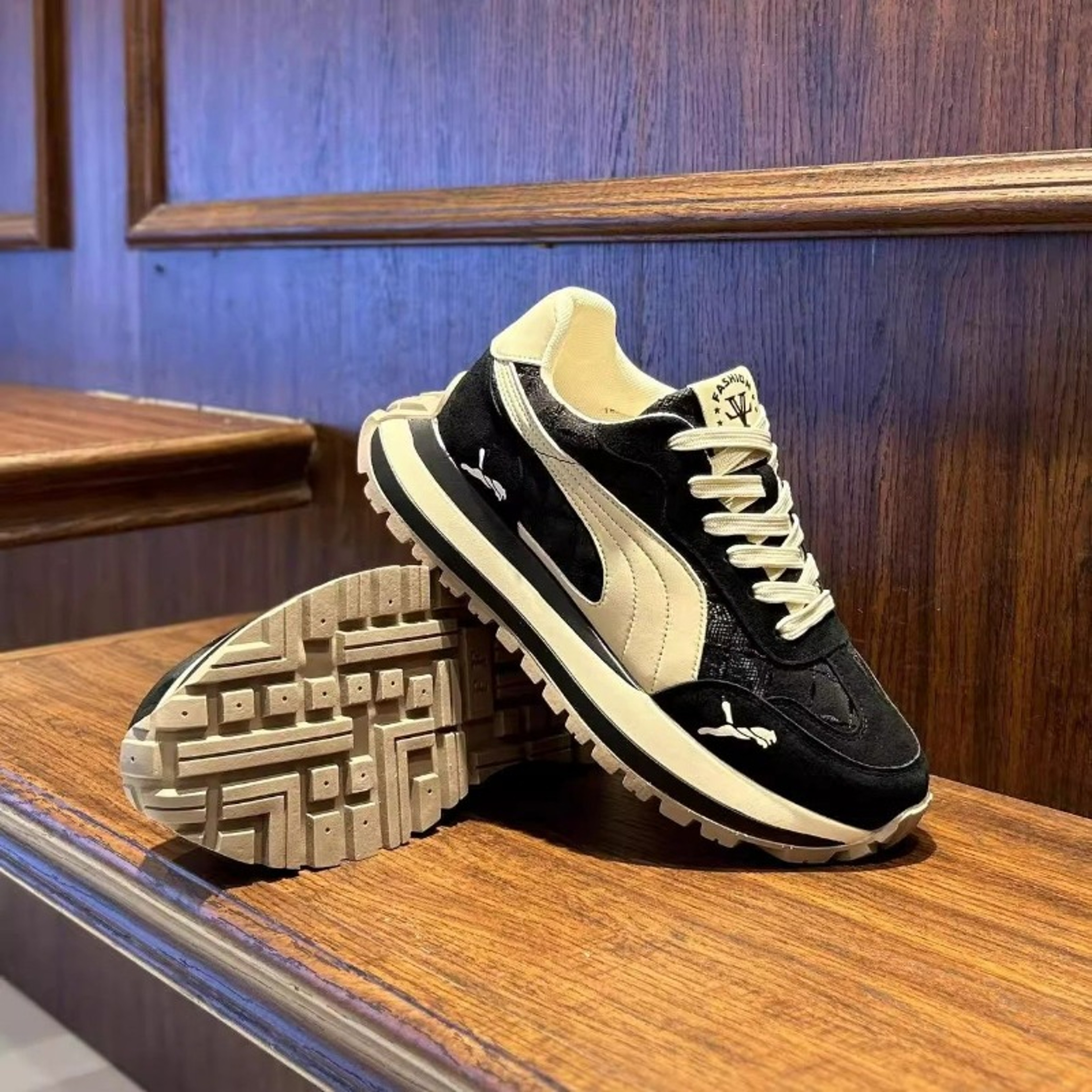 Mens Sports Shoes, Summer Casual Shoes, Thick Soled Comfortable Men's Shoes, Non-slip Outdoor Fashion Casual Board Shoes – view 6