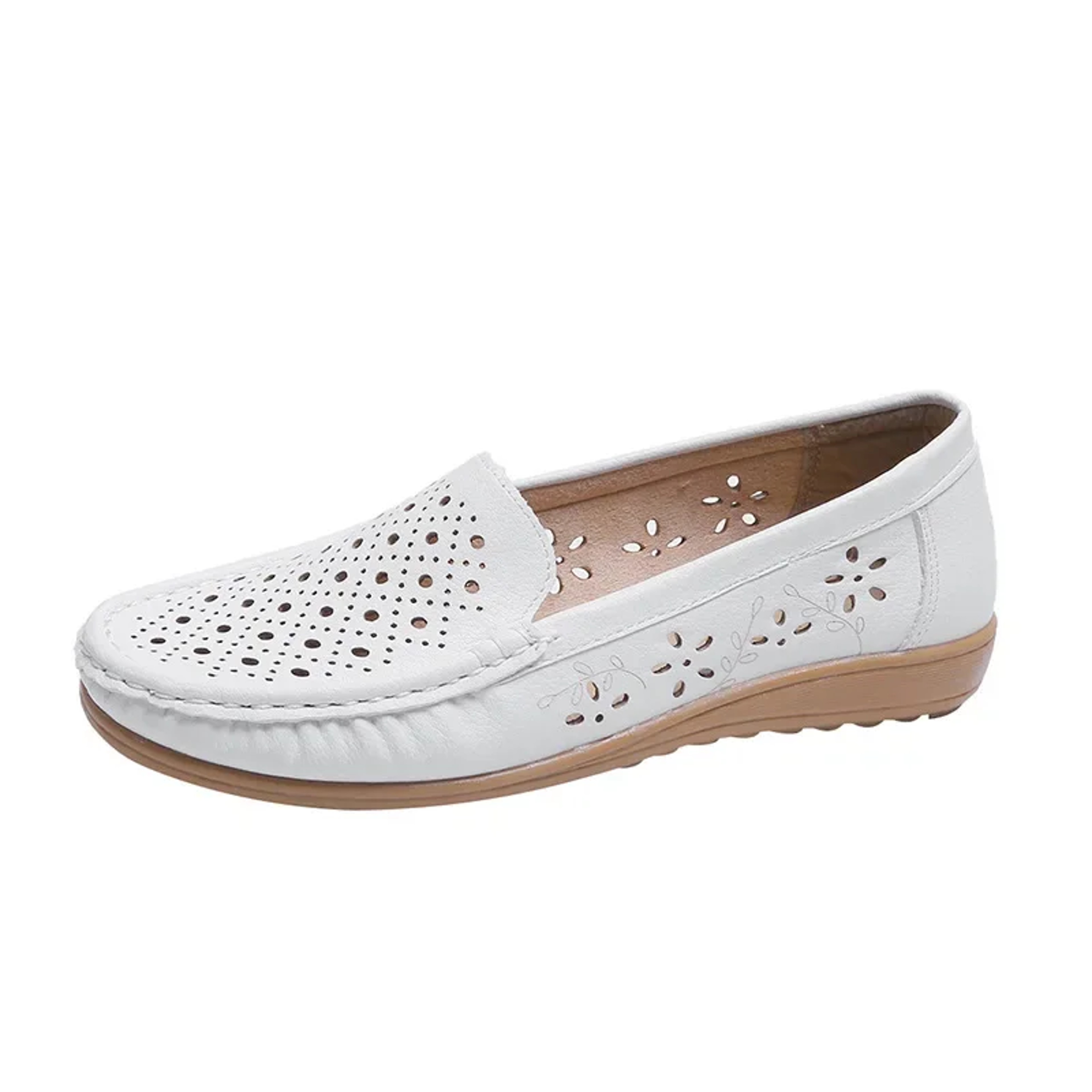Womens Soft Sole Round Toe Nurse Shoes, Summer New Fashion Breathable Non-Slip Sandals, Flat Casual Sports Shoes – view 3