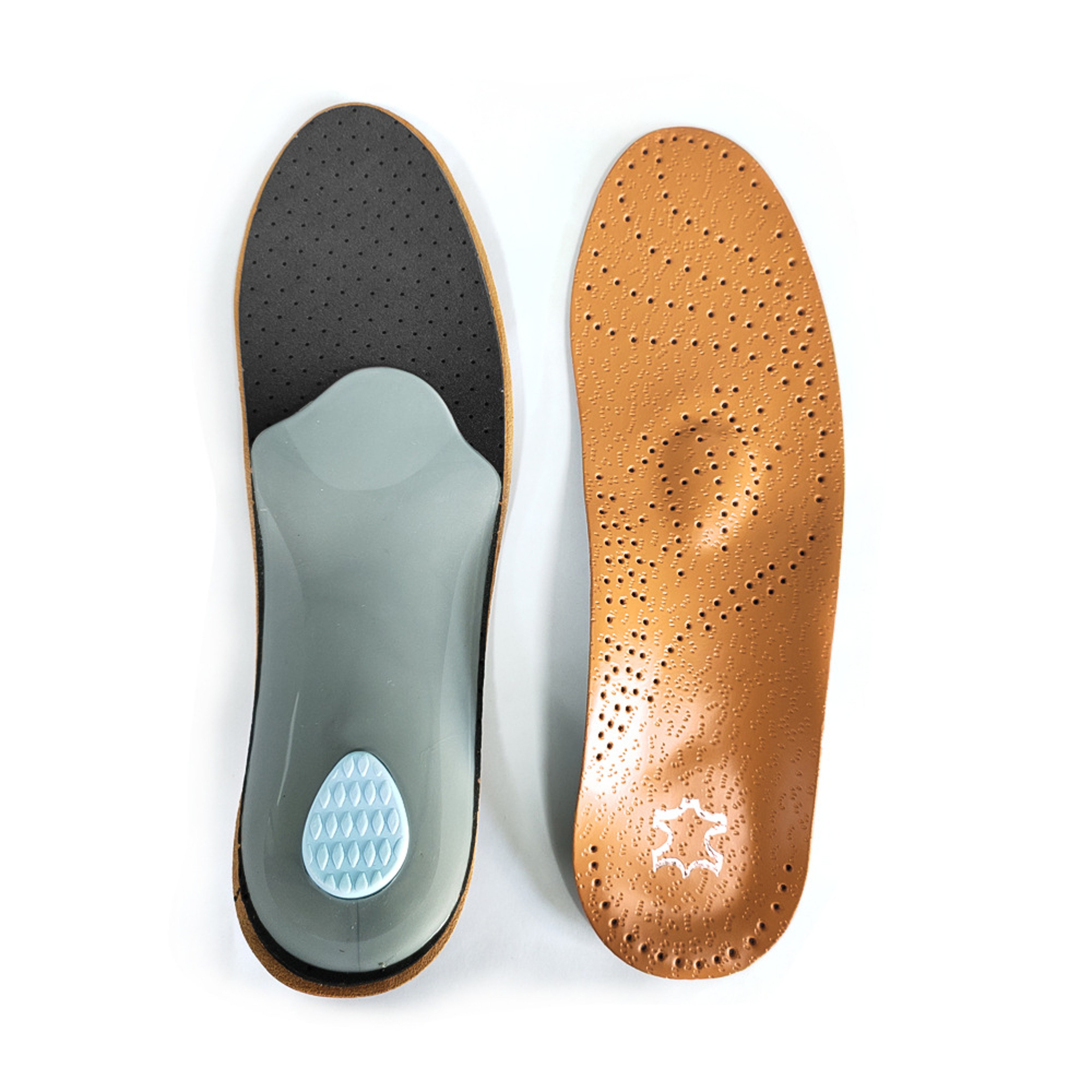 Orthopedic Leather Insole for Flat Feet Arch Support, Sport Comfort Insoles for Men and Women Shoe Sole – view 6