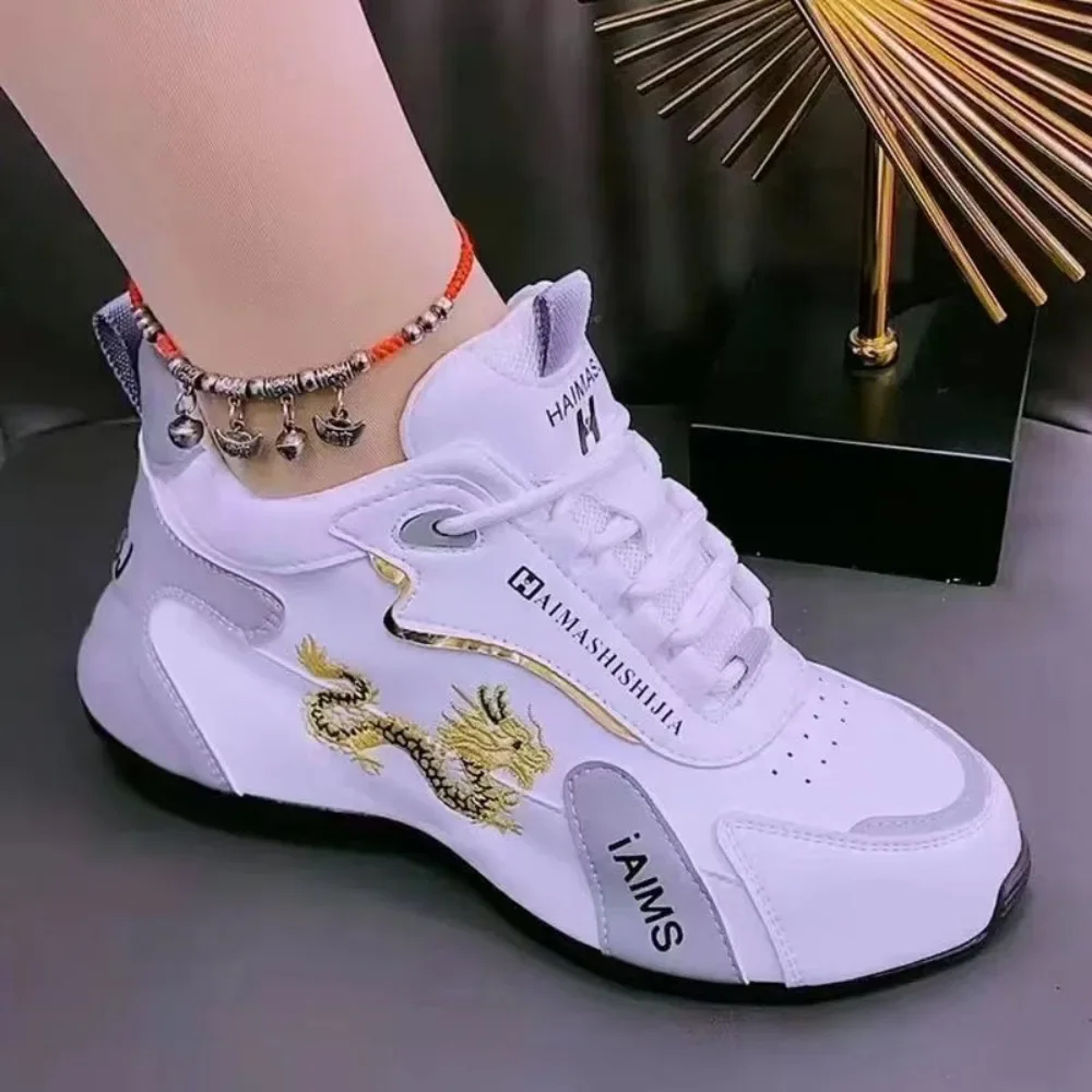 Lightweight Breathable Women Designer Sneakers Summer Leather Waterproof Casual Sports Shoes Nonsli 0