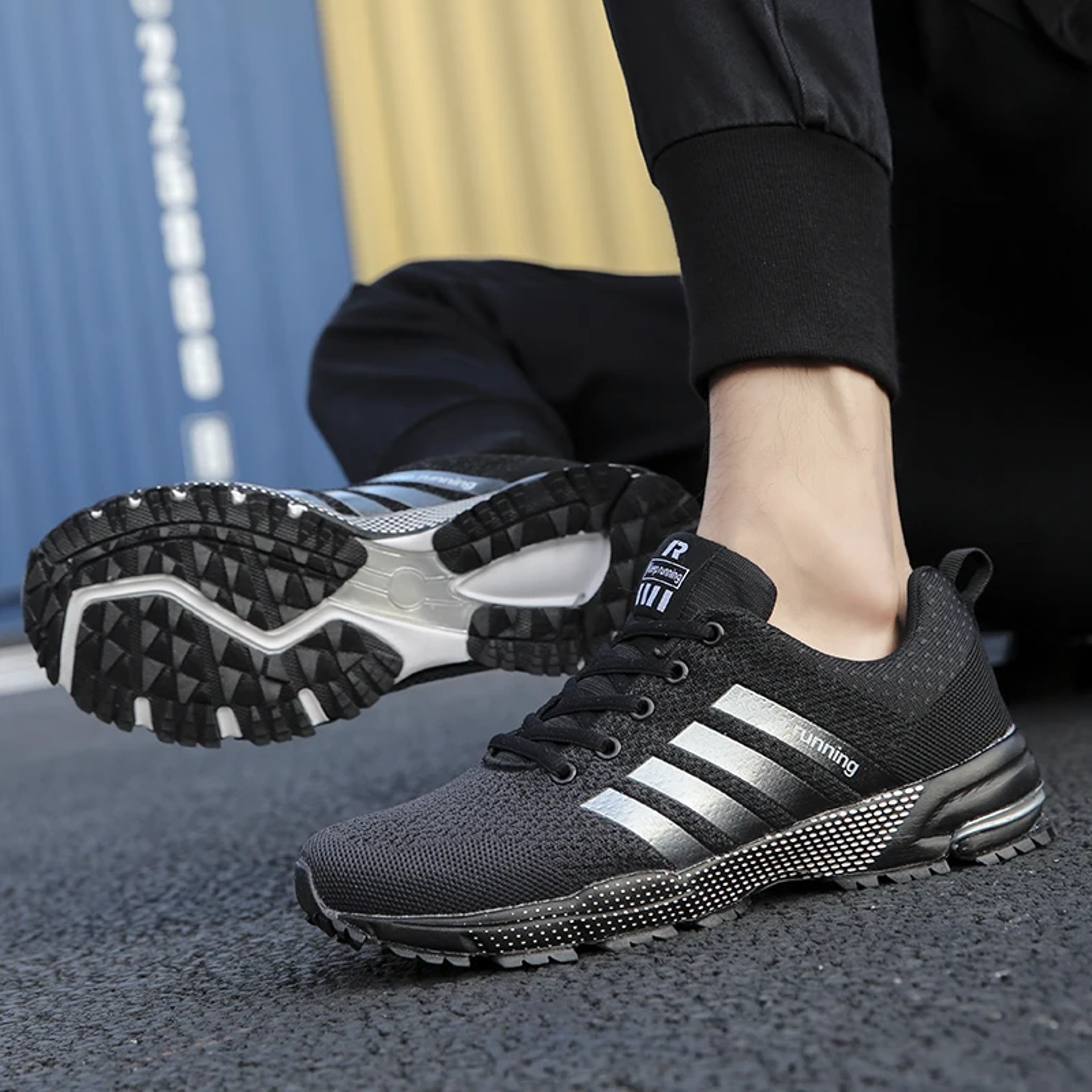 Summer Breathable Shoes For Men Men Outdoor Sneakers Lightweight Comfortable Sports Walking Trainin 5