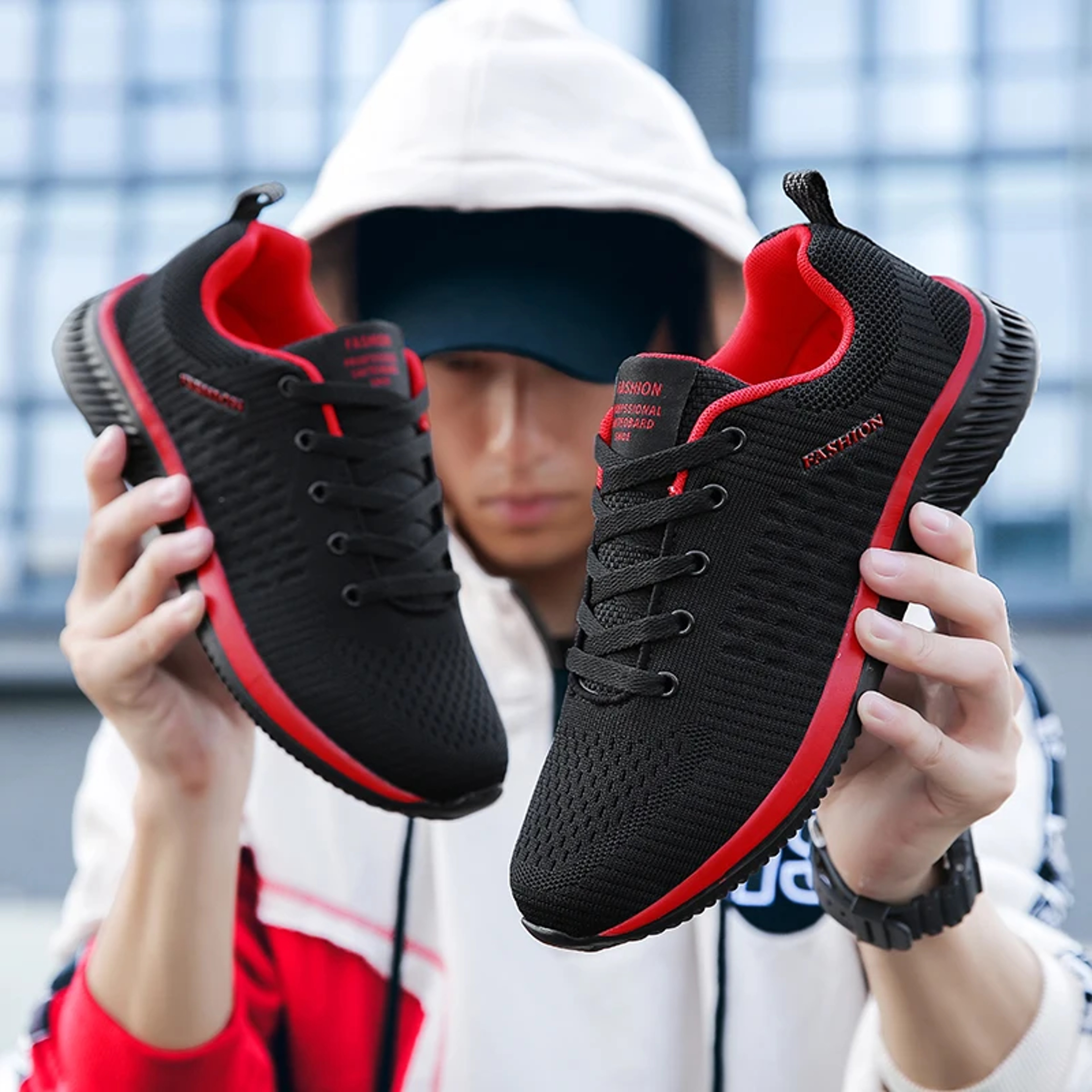 Lightweight Men Sport Shoes Breathable Running Sneakers Comfortable Walking Casual Shoes NonSlip Fa 1