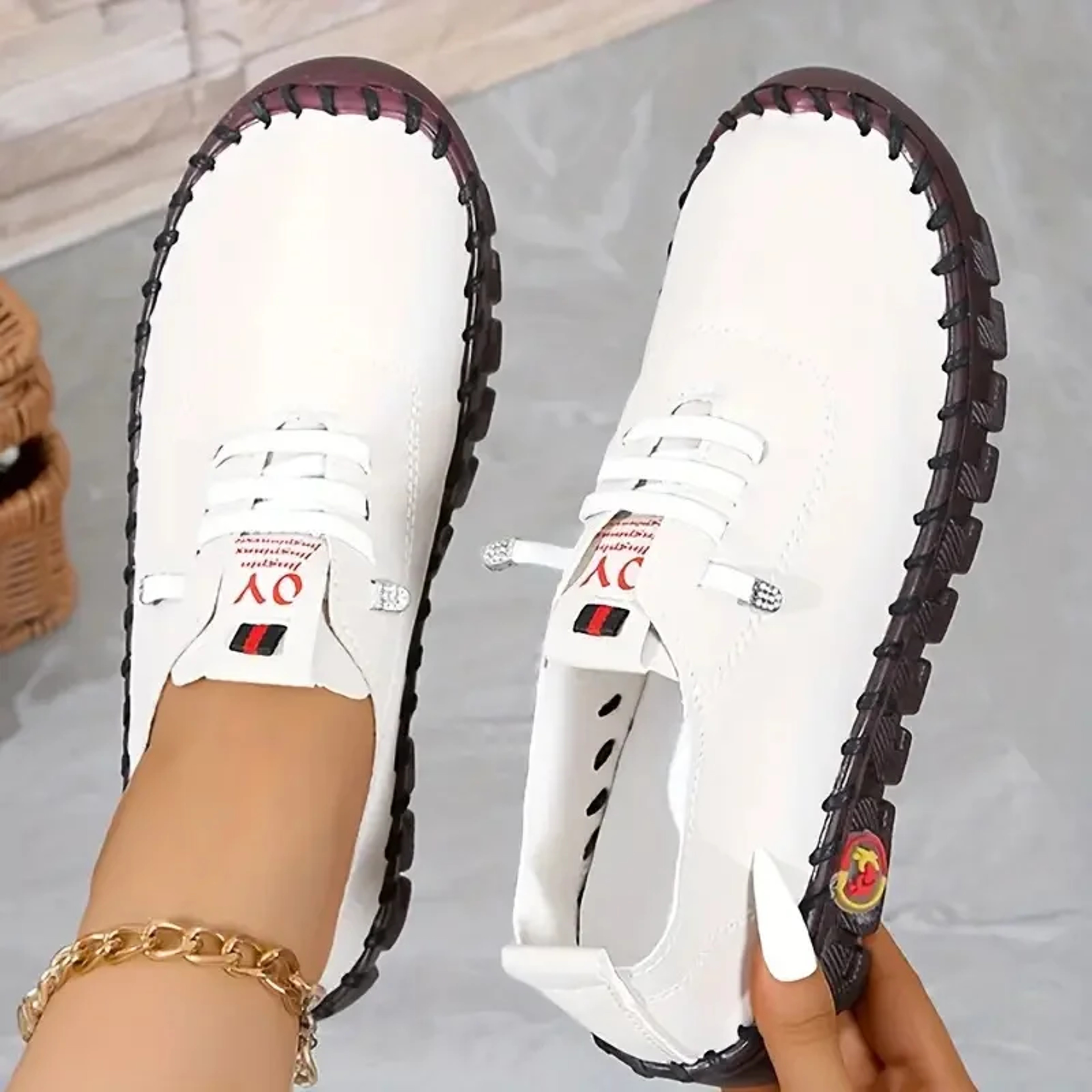 Women Sneakers, Spring Summer Soft-soled Loafers, Breathable Roman Retro Sneakers, Fashion Casual Shoes for Women – view 15