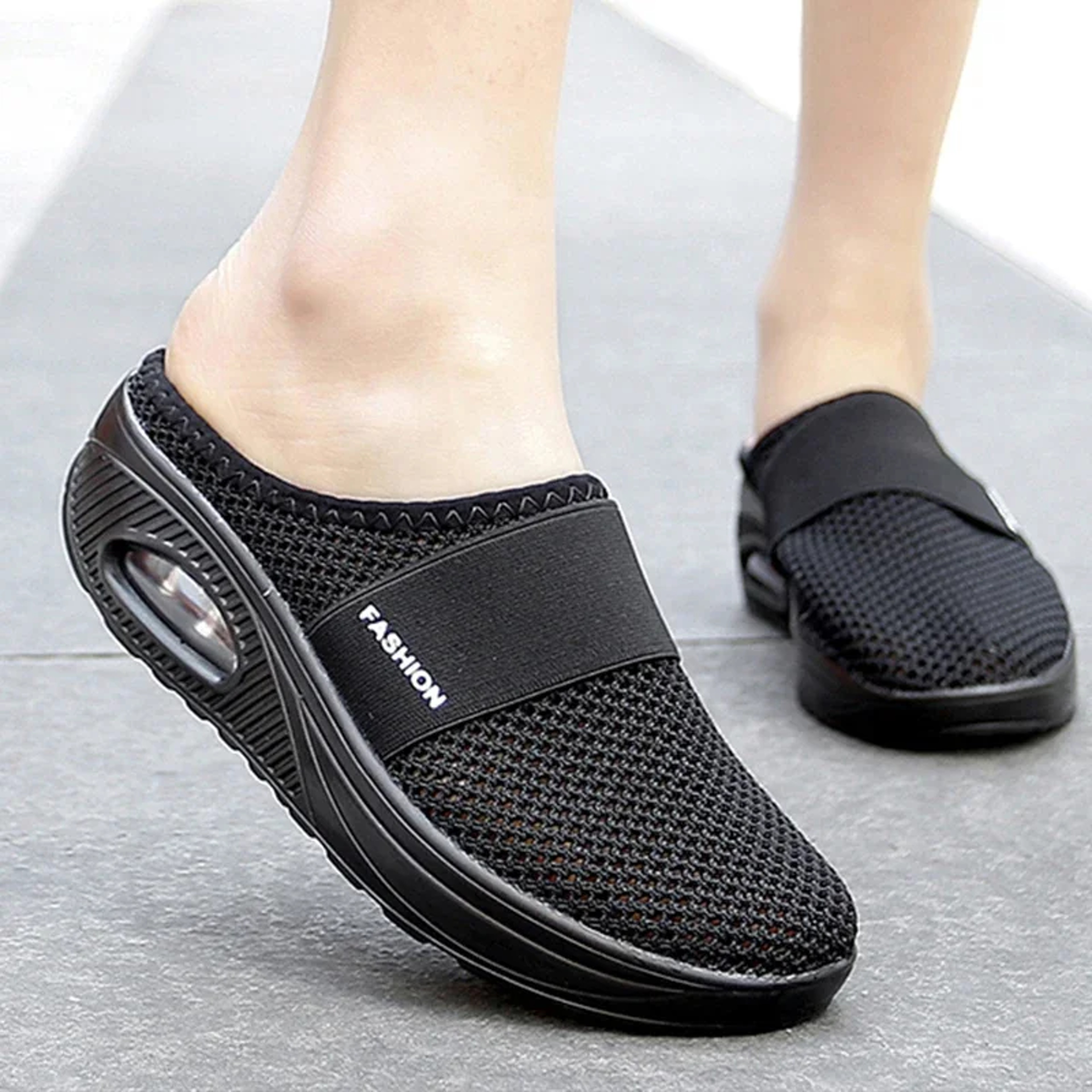 Women Wedge Slippers Vintage Orthopedic Diabetic Sandals AntiSlip Premium Platform Shoes For Women  4