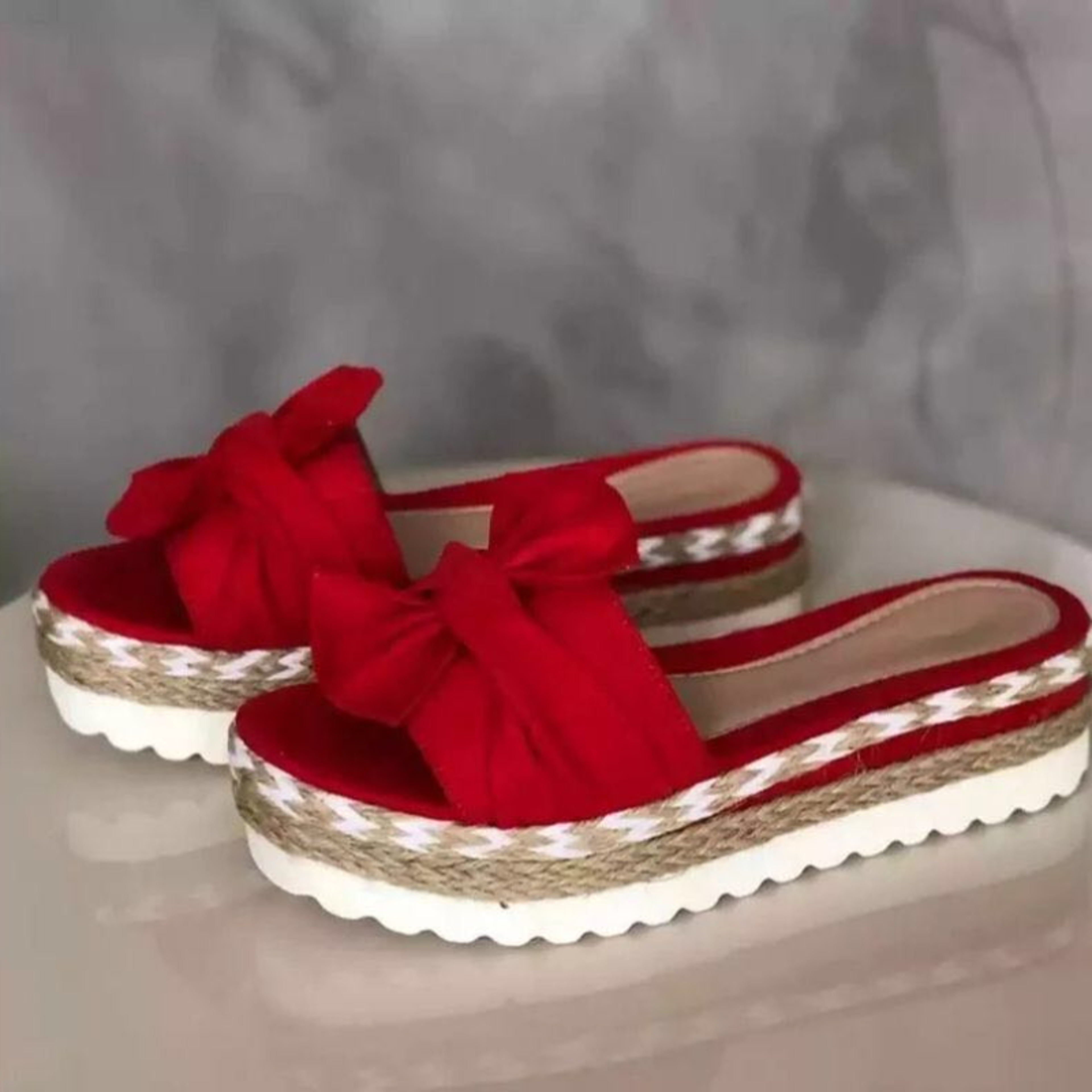 Elegant Women Heels Sandals With Wedges Summer Platform Sandals  Slippers Comfortable Fashion Shoes 2