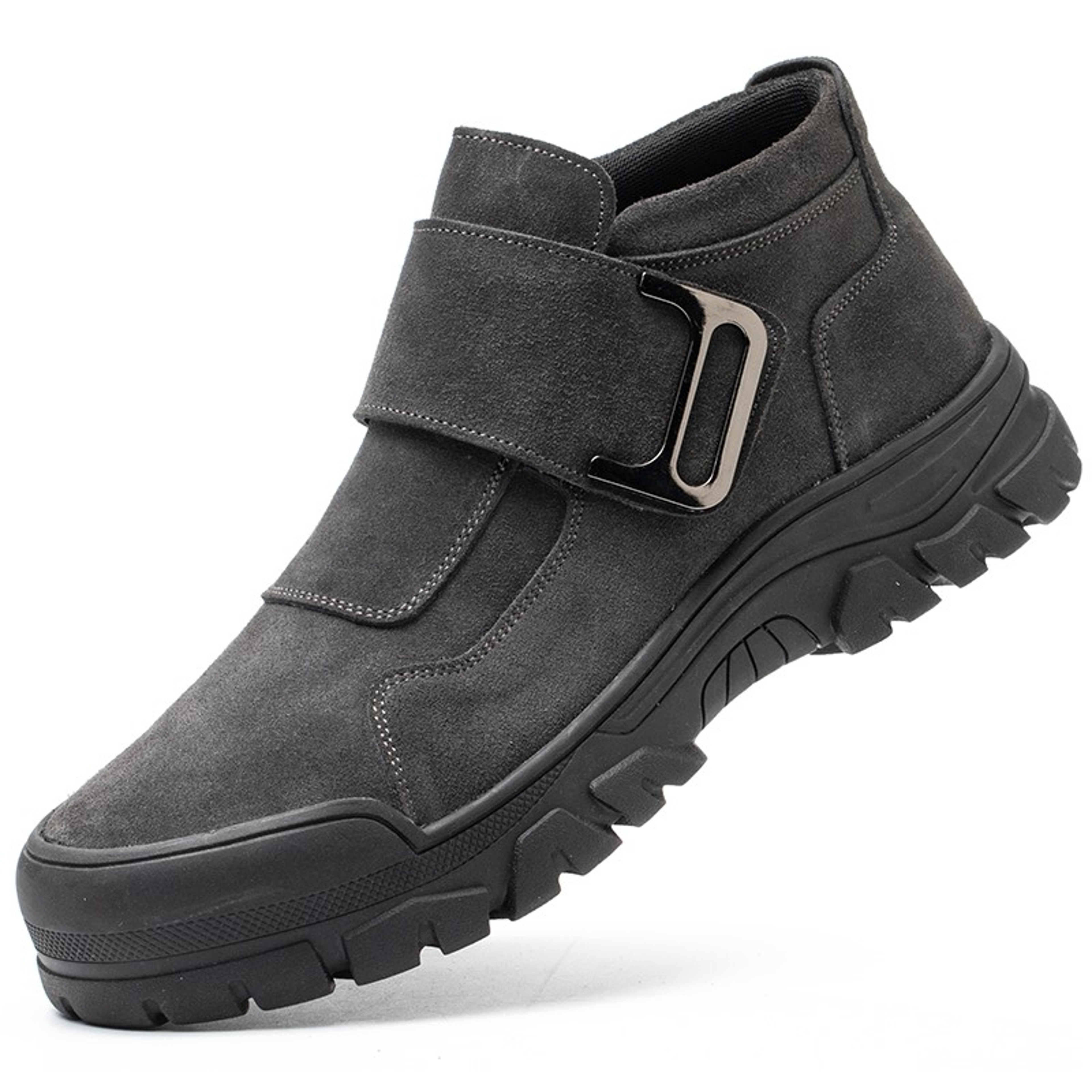 Indestructible Men Work Safety Shoes with Steel Toe, Anti-Smashing Puncture Proof Construction Boots for Heavy-Duty – view 7