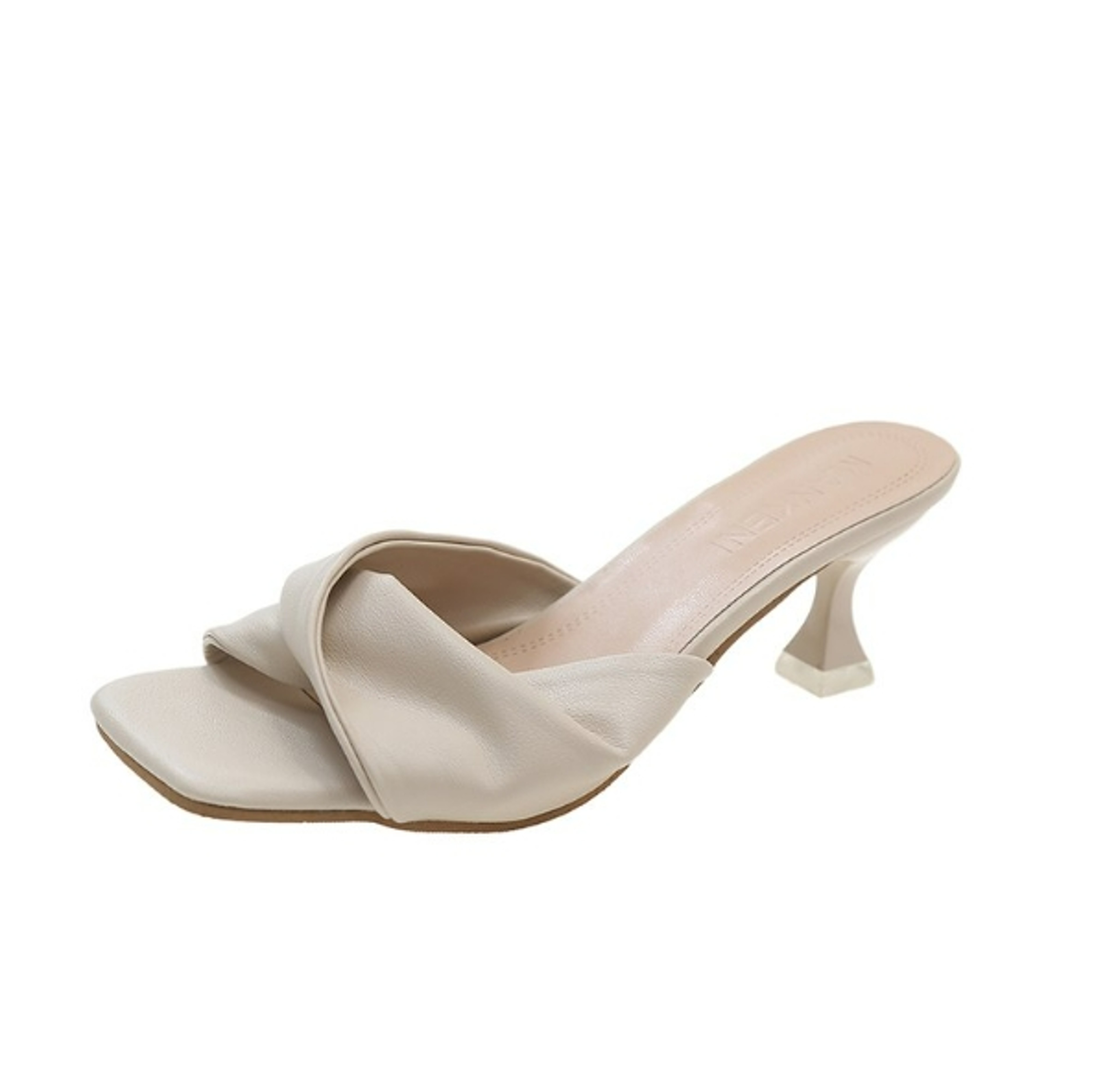 Elegant Sexy Pointed Toe Mule High Heels Womens Mixed Color SlipOn Fashion Slides For Summer Party  8