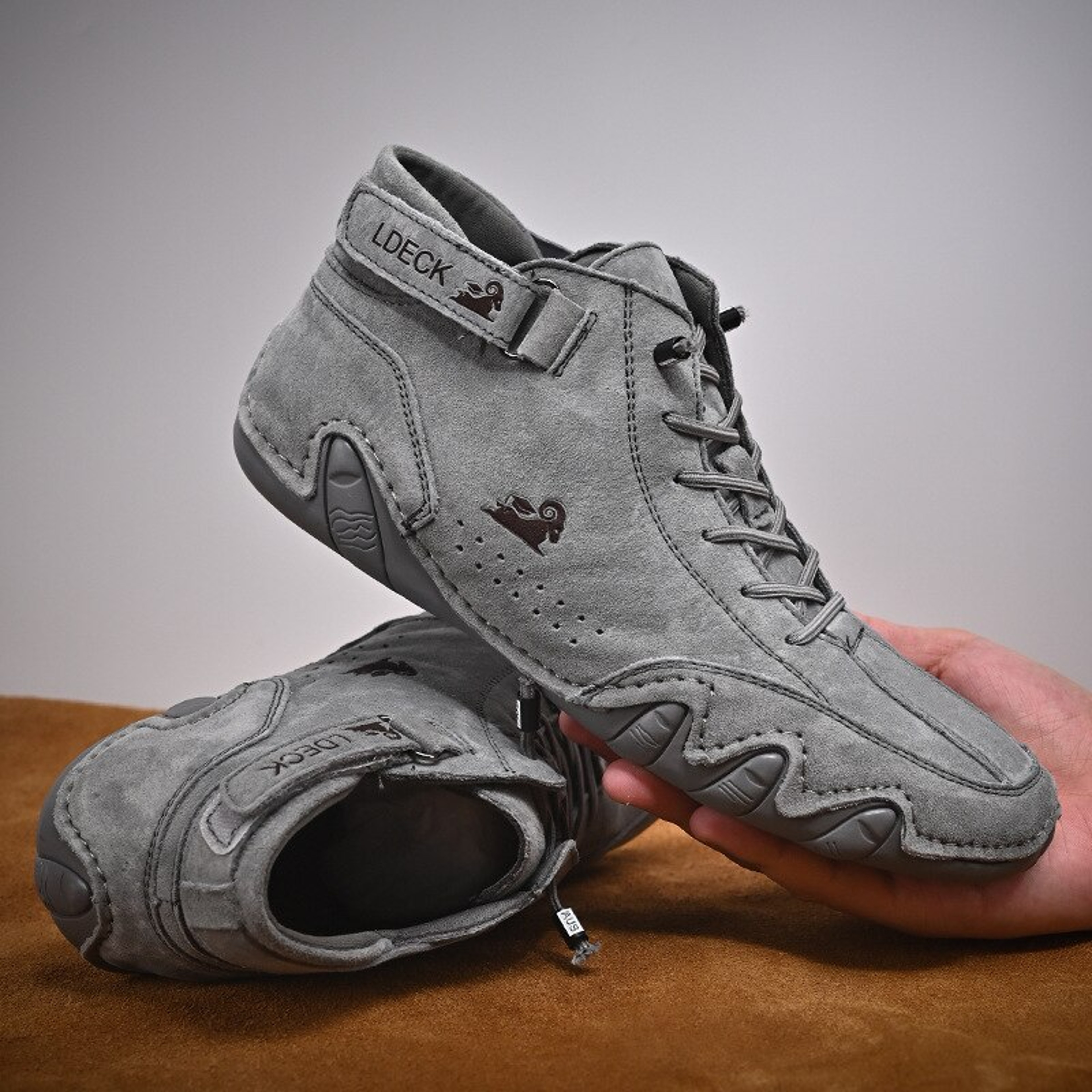 Waterproof Men Boots, Casual Motorcycle Winter Shoes & High Top Sneakers, Premium Luxury Footwear for Cold Weather – view 3