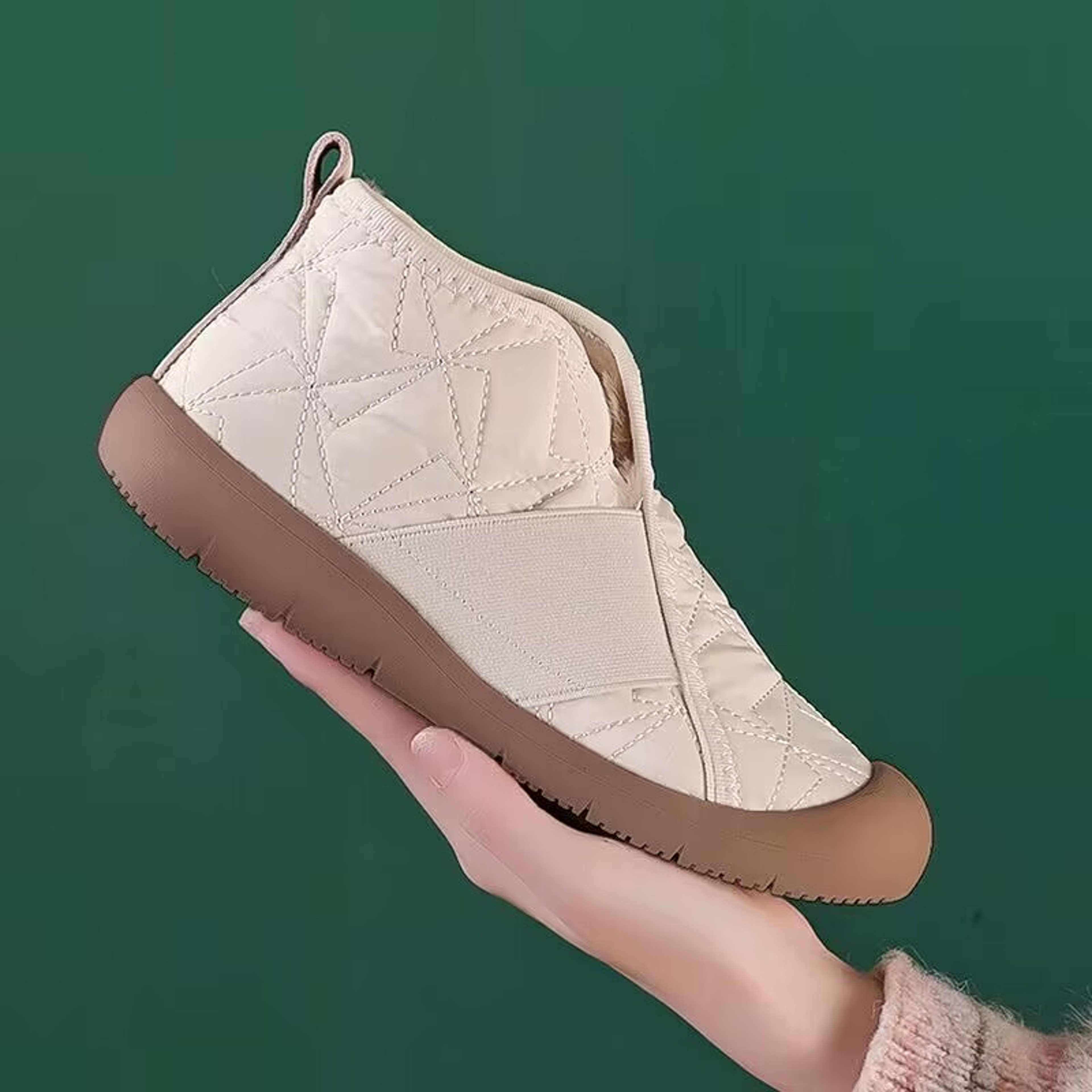 Lightweight Plush Warm Womens Snow Boots Simple Cotton Winter Shoes For Comfort  Style 6