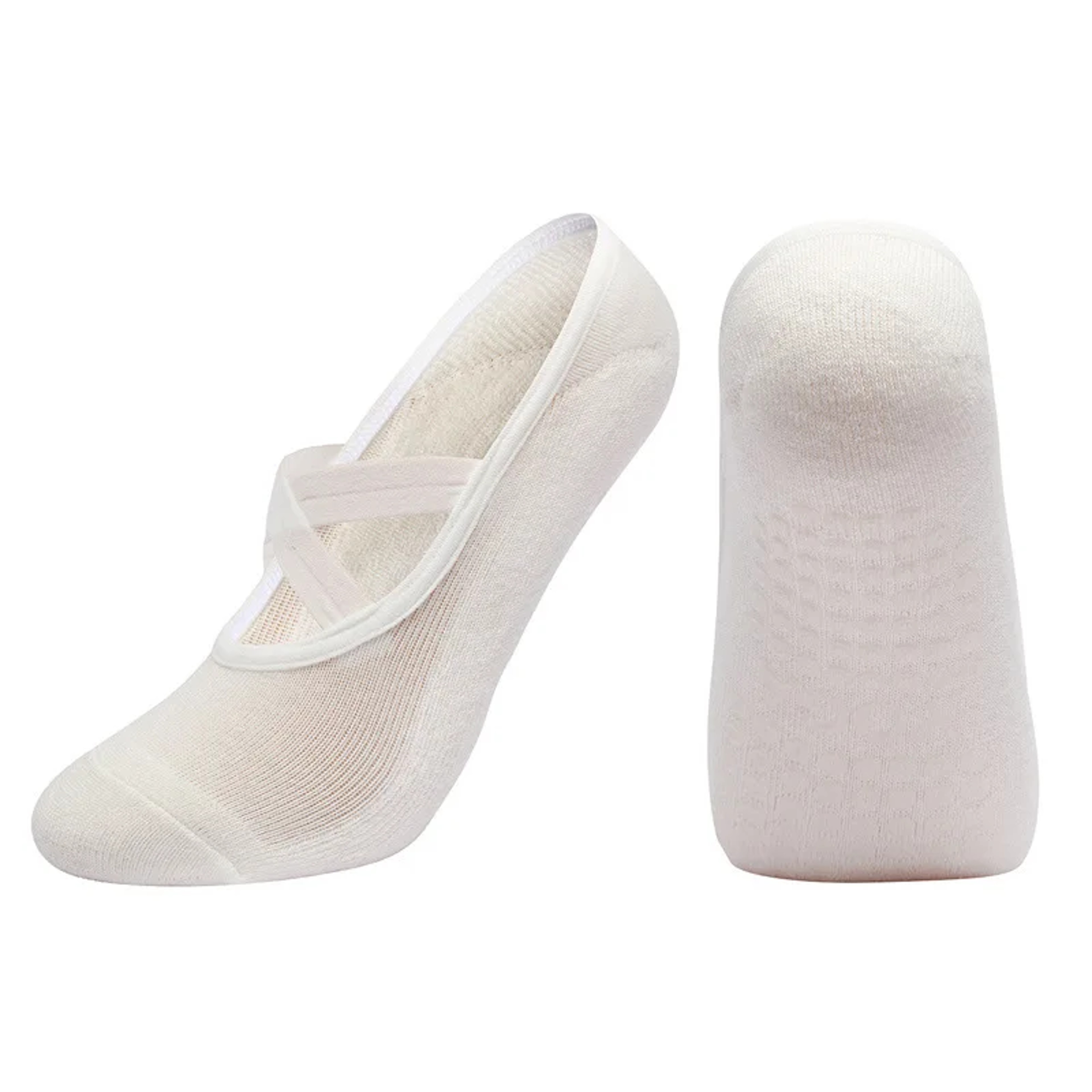Professional Non-Slip Pilates Socks, Large Size Backless Breathable Yoga Socks for Women – view 22