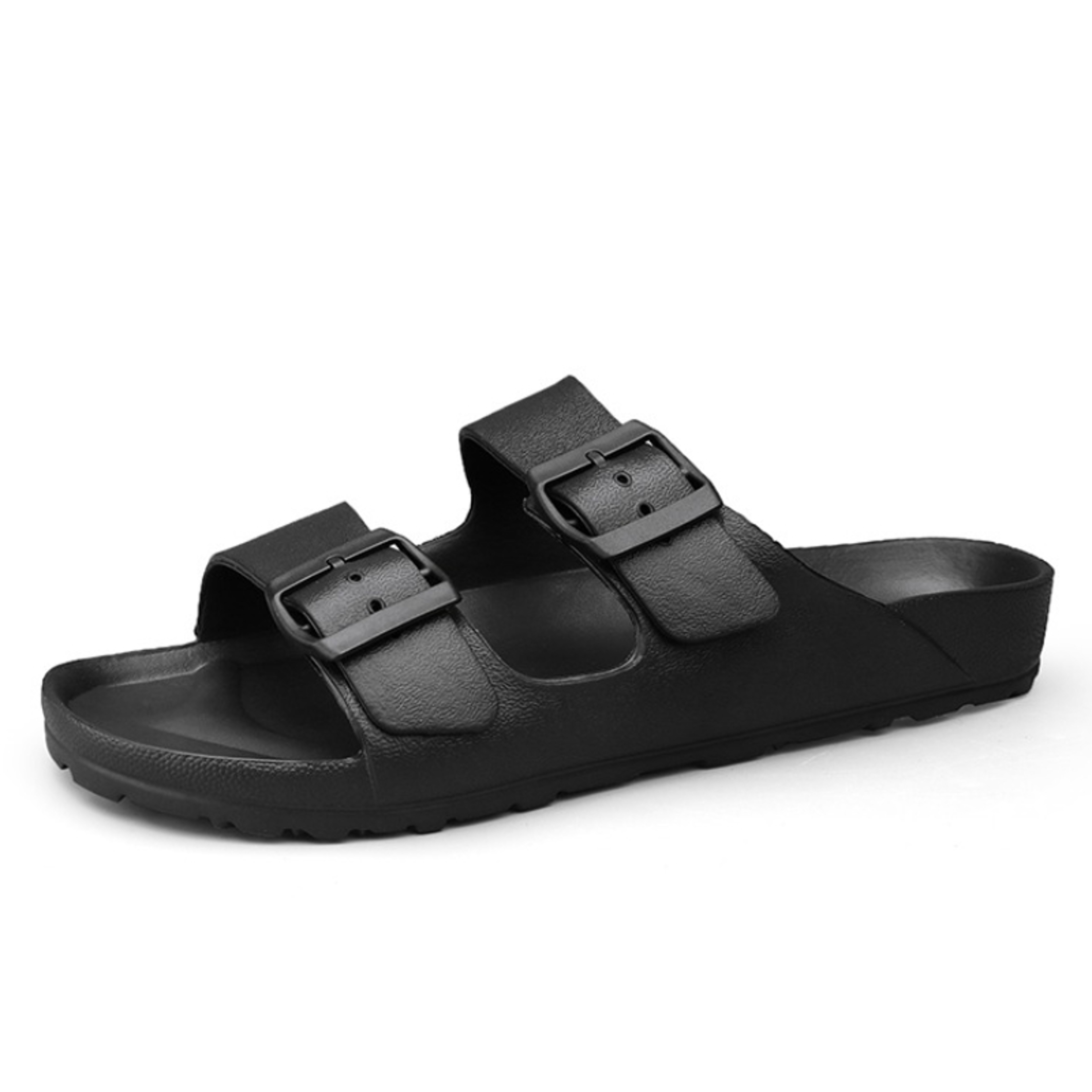 Mens Summer Adjustable EVA Cloud Slides, Soft, Non-Slip Lightweight Beach Sandals with Flat Comfort Design – view 7
