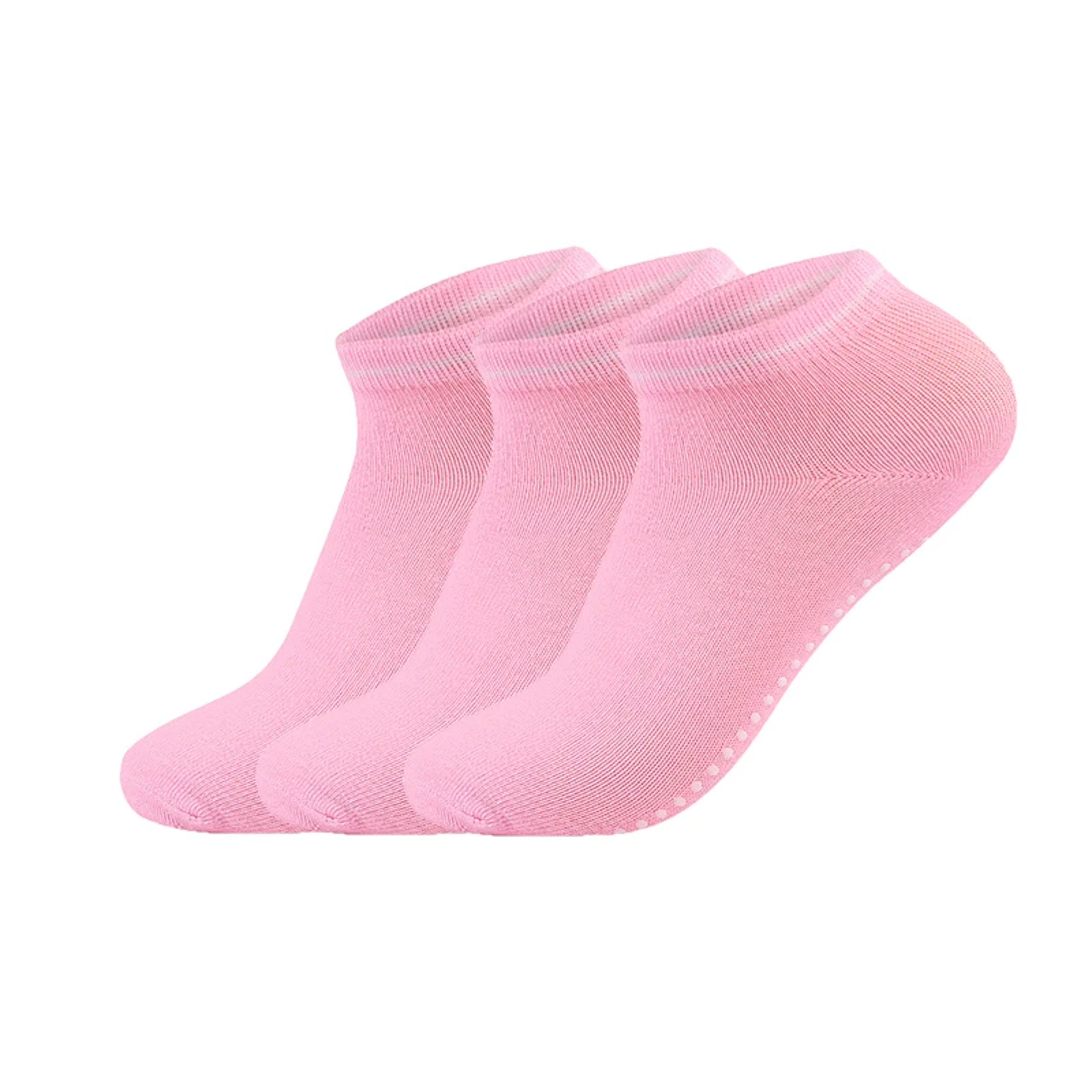 Womens Yoga Socks With NonSlip Grips  Straps Cotton Bandage Pilates Barre Dance Socks For Barefoot  0