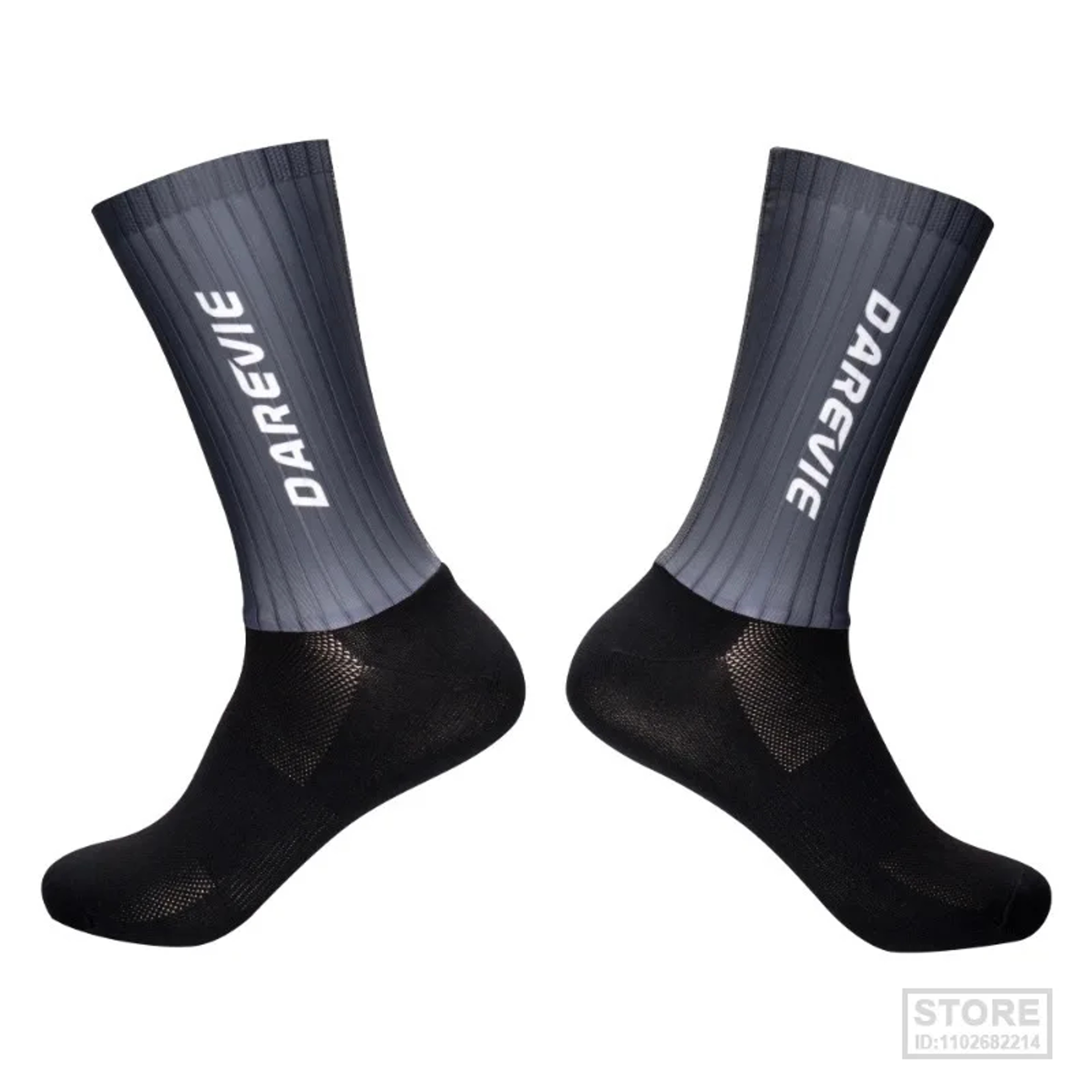 High-Performance Aero Cycling Socks, Breathable Anti-Slip Sports Socks for Men with Moisture Control Design – view 4