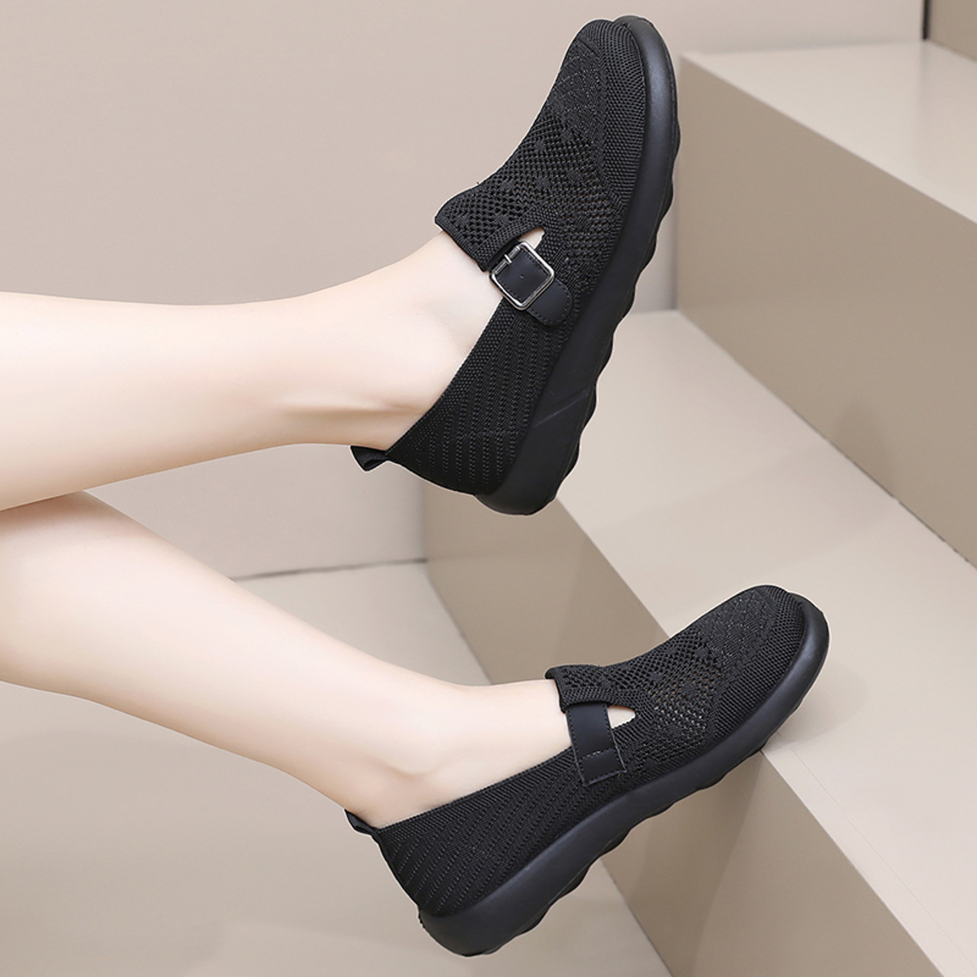 Lightweight Breathable AntiSlip Shoes For Women Fashion Trendy Comfortable Summer Outdoor Casual Fo 2