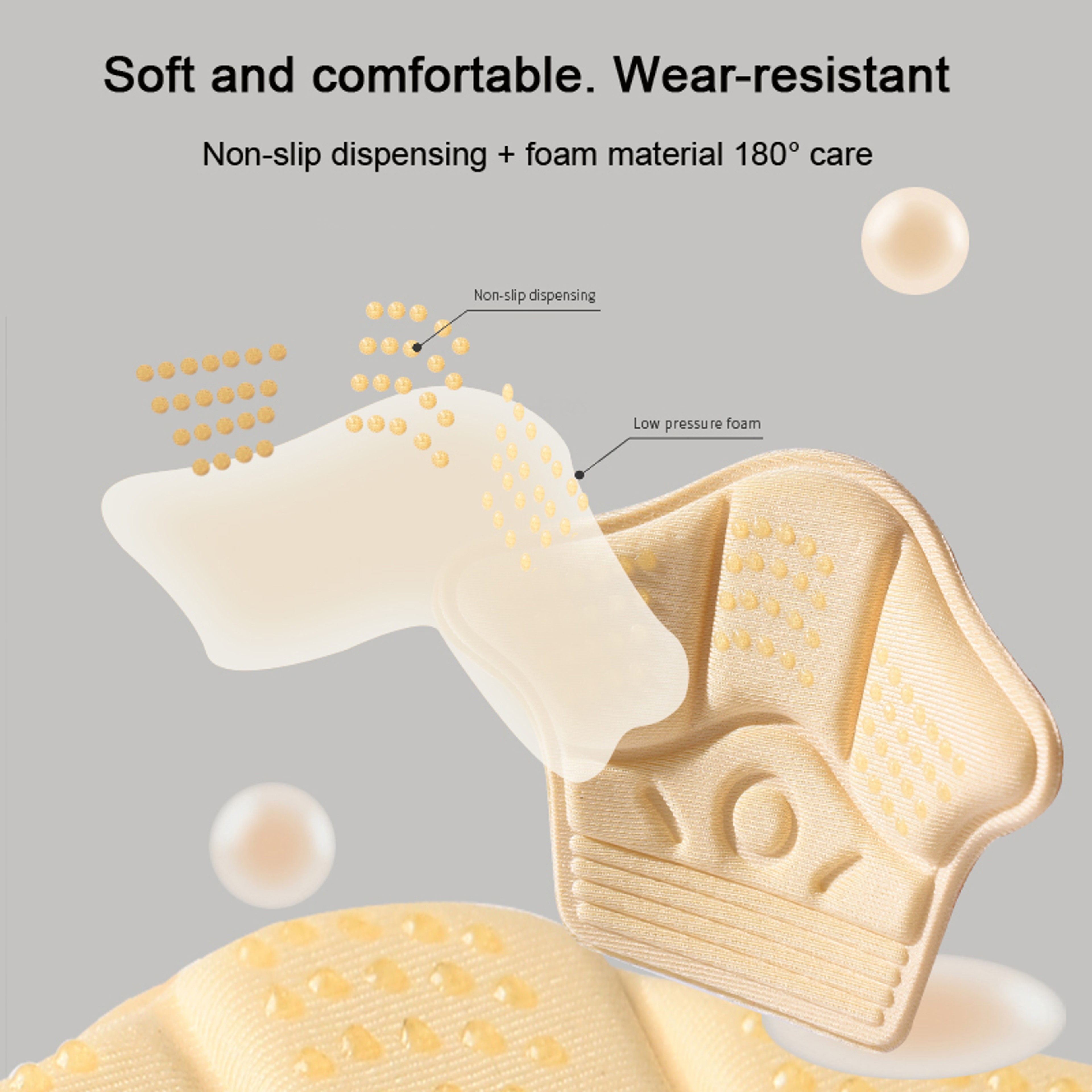 Heel Pads For Shoes Anti Pain Heel Protector Inserts Heel Stickers Insoles Patch Pain Relief Feet P 3