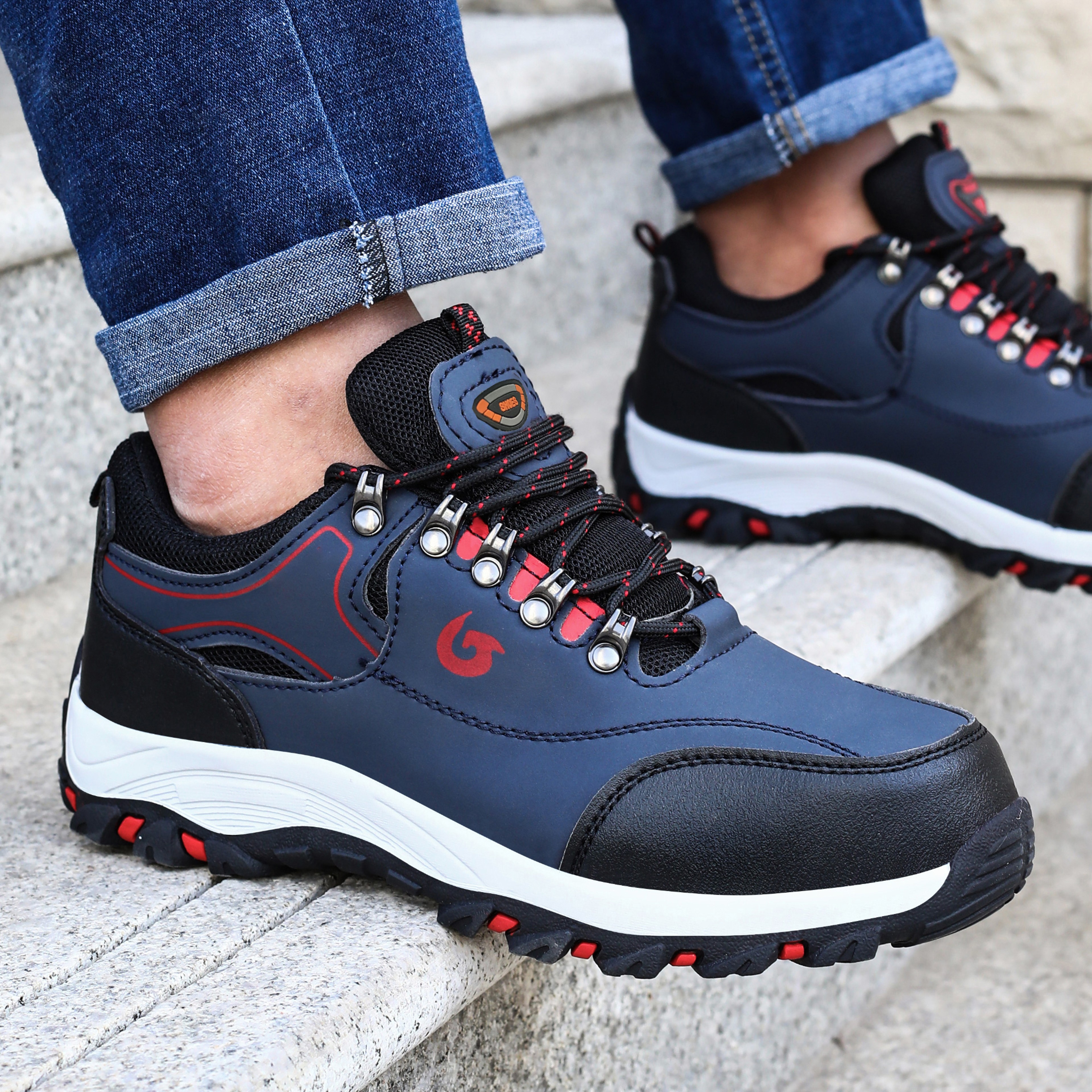 Puncture-Proof Work Boots, Steel Toe Cap Shoes, Protective Working Shoes, Male Security Sneakers, Safety Footwear – view 4