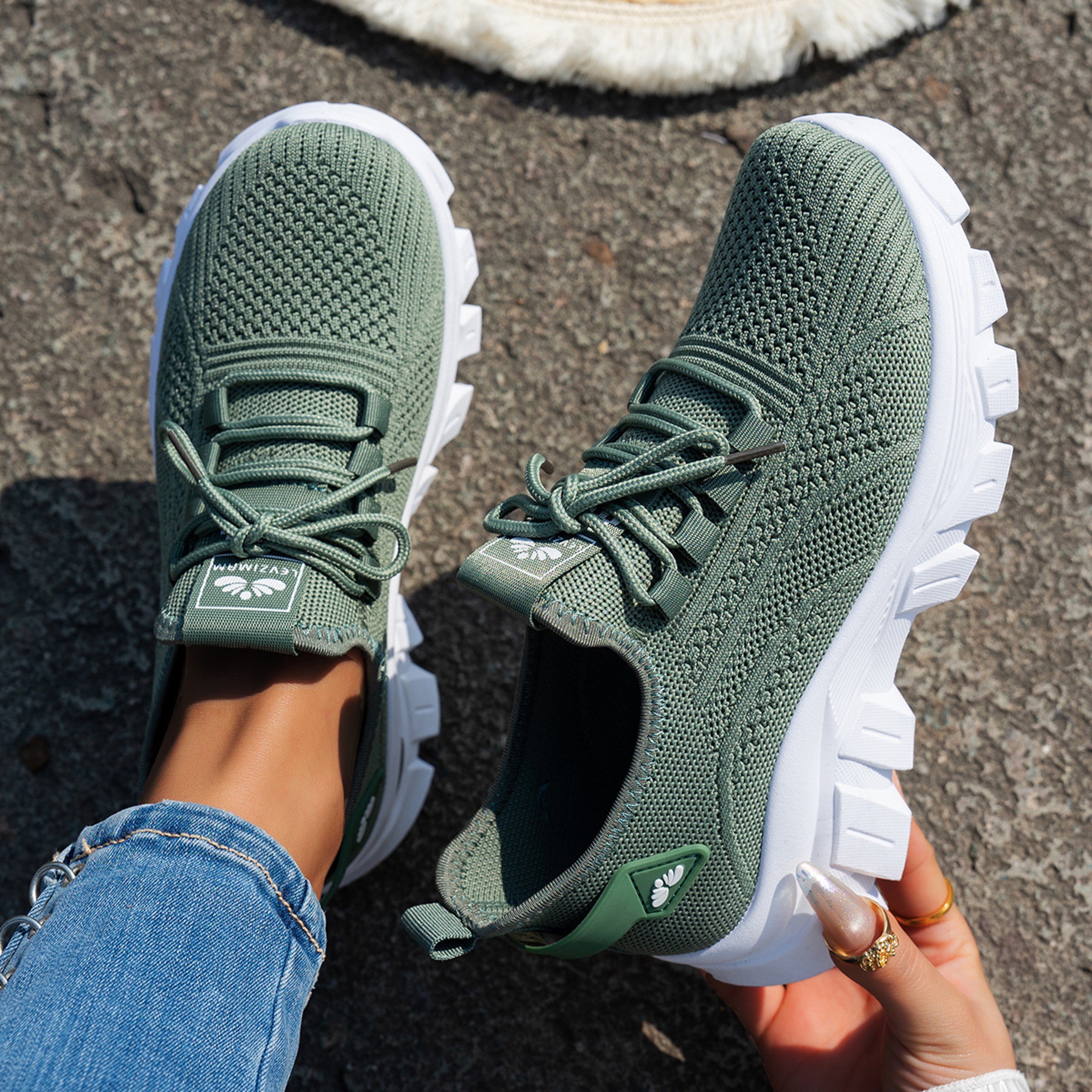 Comfortable And Lightweight Mesh Breathable Sneakers For Women Summer Shoes 6