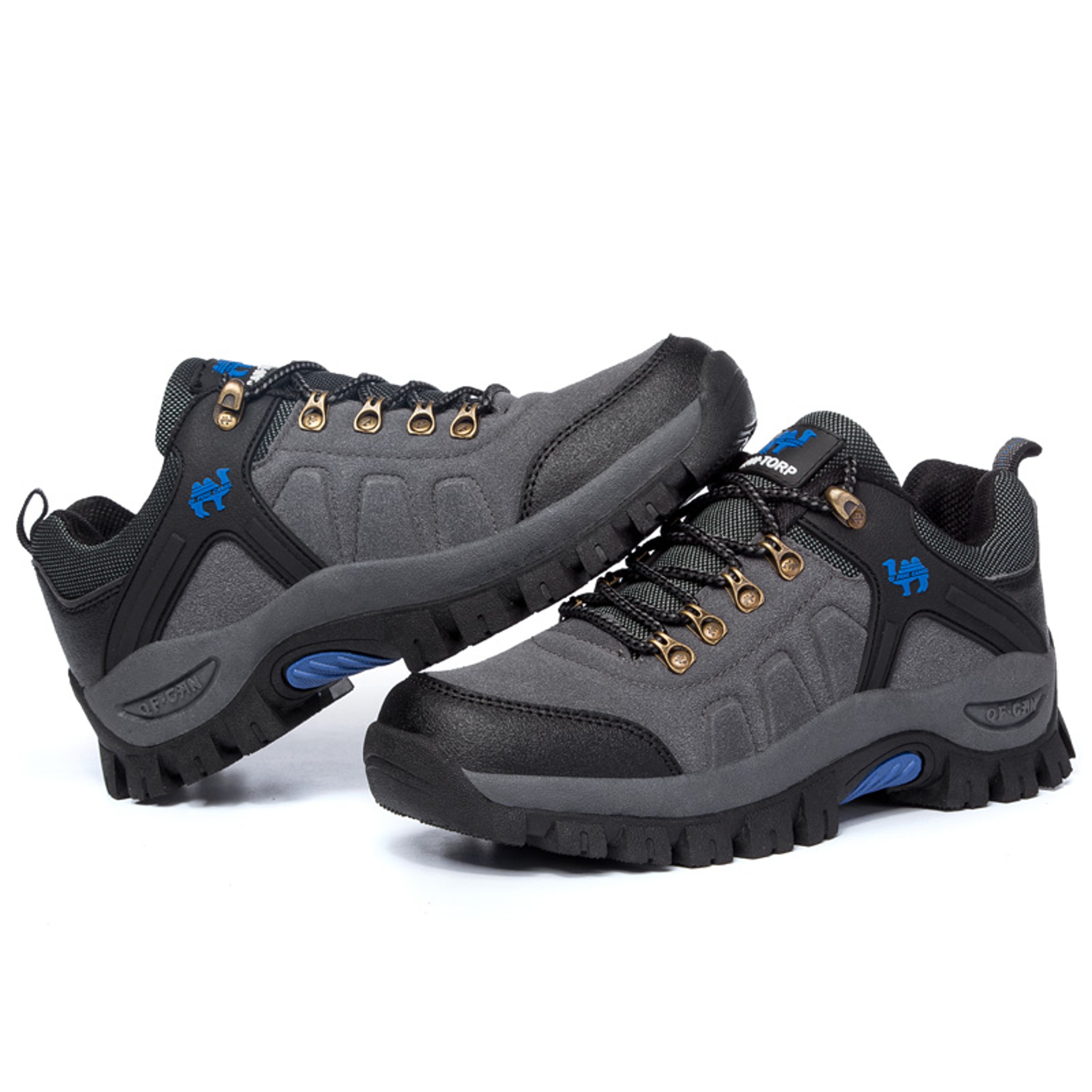 Fashion Hiking Boots Non Slip Outdoor Rubber Ankle Boots Mens Women Climbing Shoes Autumn Winter Sneakers – view 3