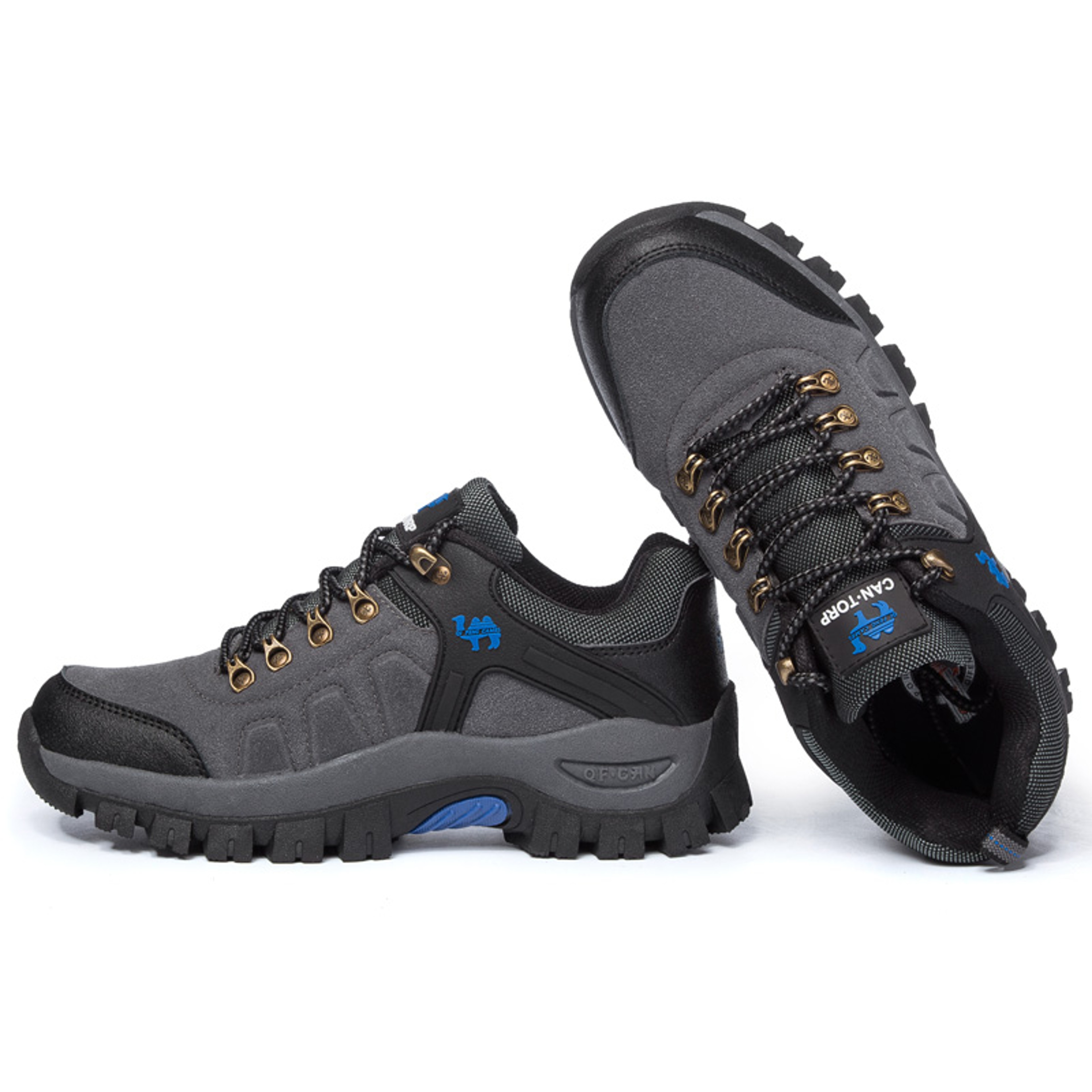 Fashion Hiking Boots Non Slip Outdoor Rubber Ankle Boots Mens Women Climbing Shoes Autumn Winter Sneakers – view 4