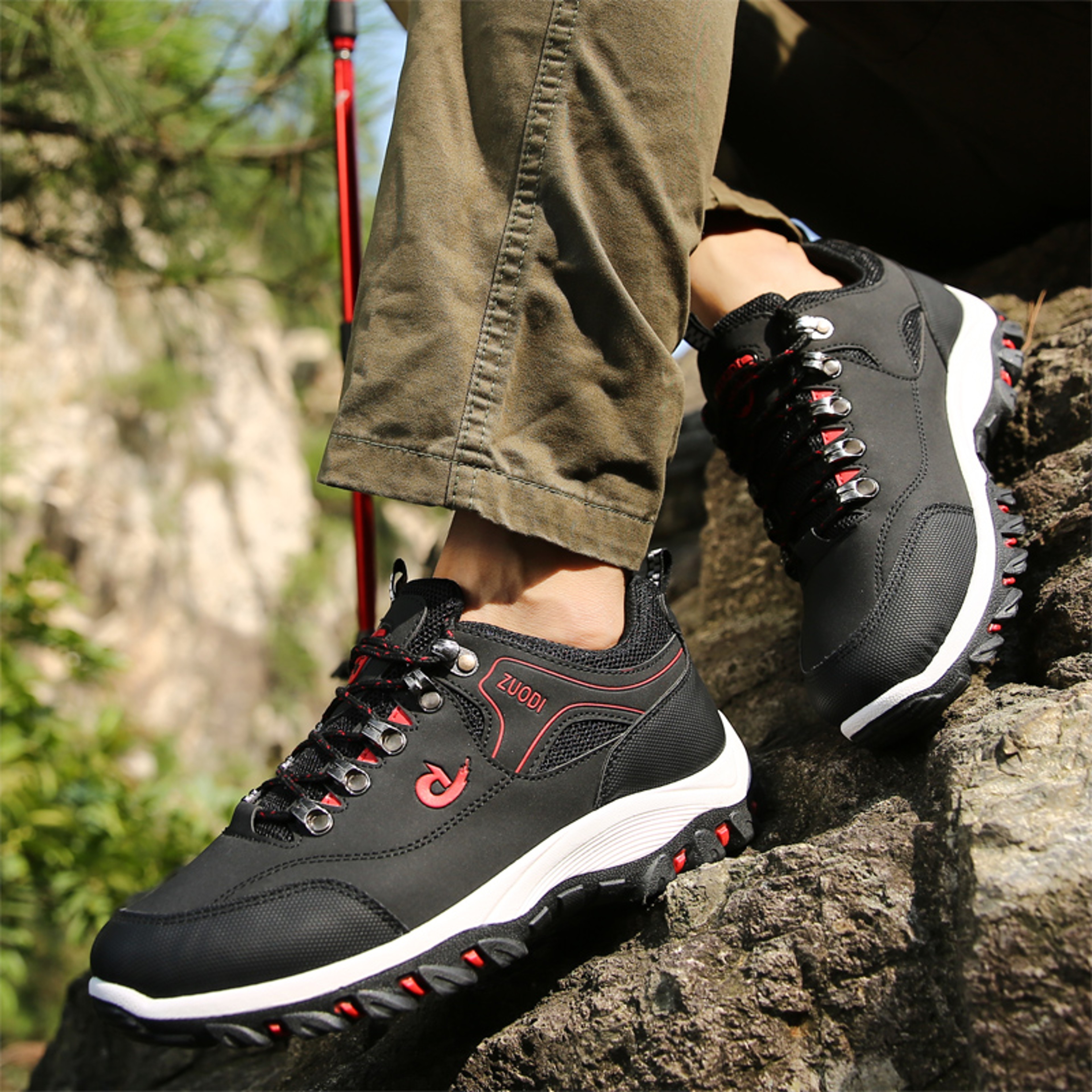 Summer Breathable Mens Running Shoes Casual Sneakers Sports Tennis Shoes Athletic Outdoor Sport Sho 5