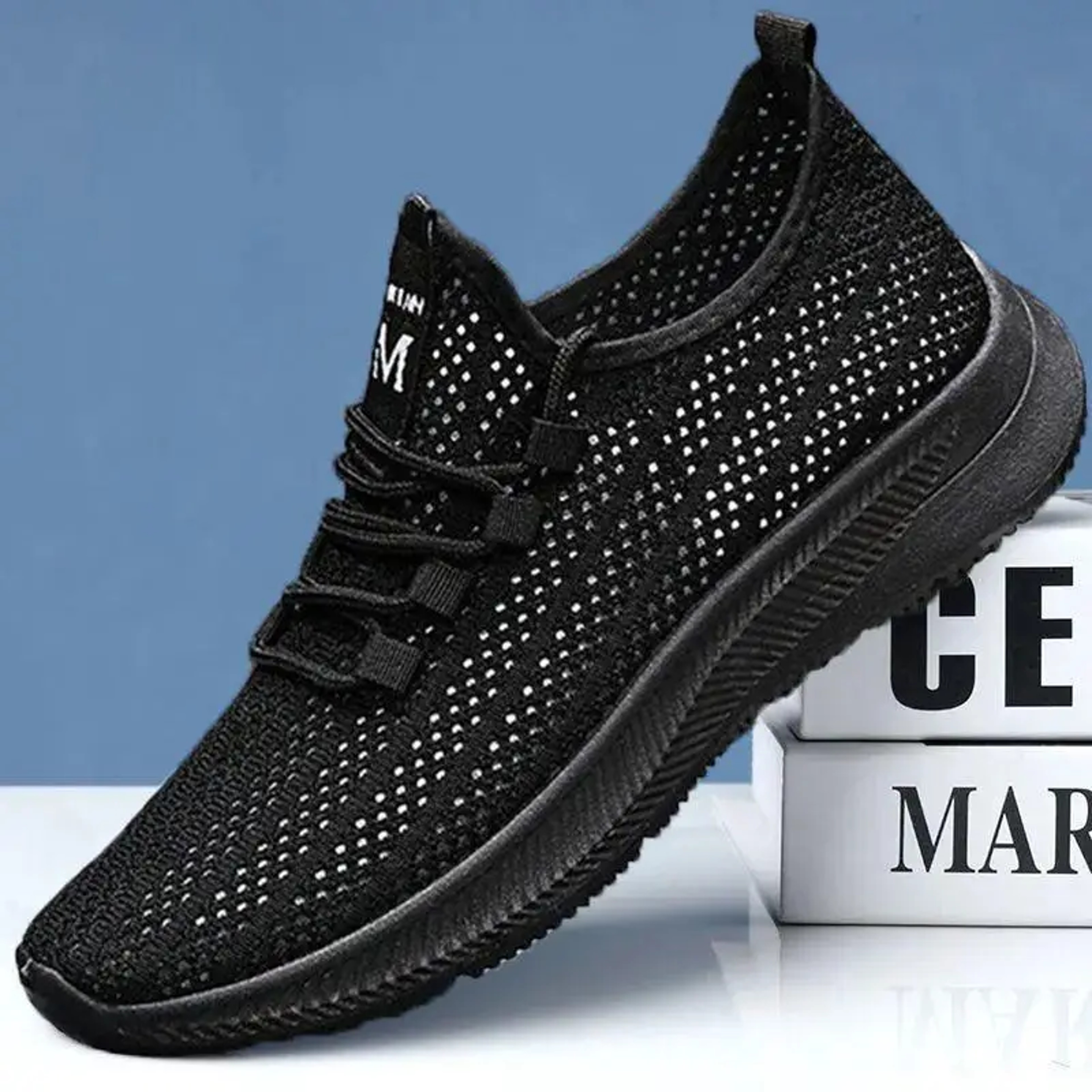 Spring Summer Mens Outdoor Sport Shoes Breathable Soft Bottom Antislip Casual PVC Wearresistant New 1