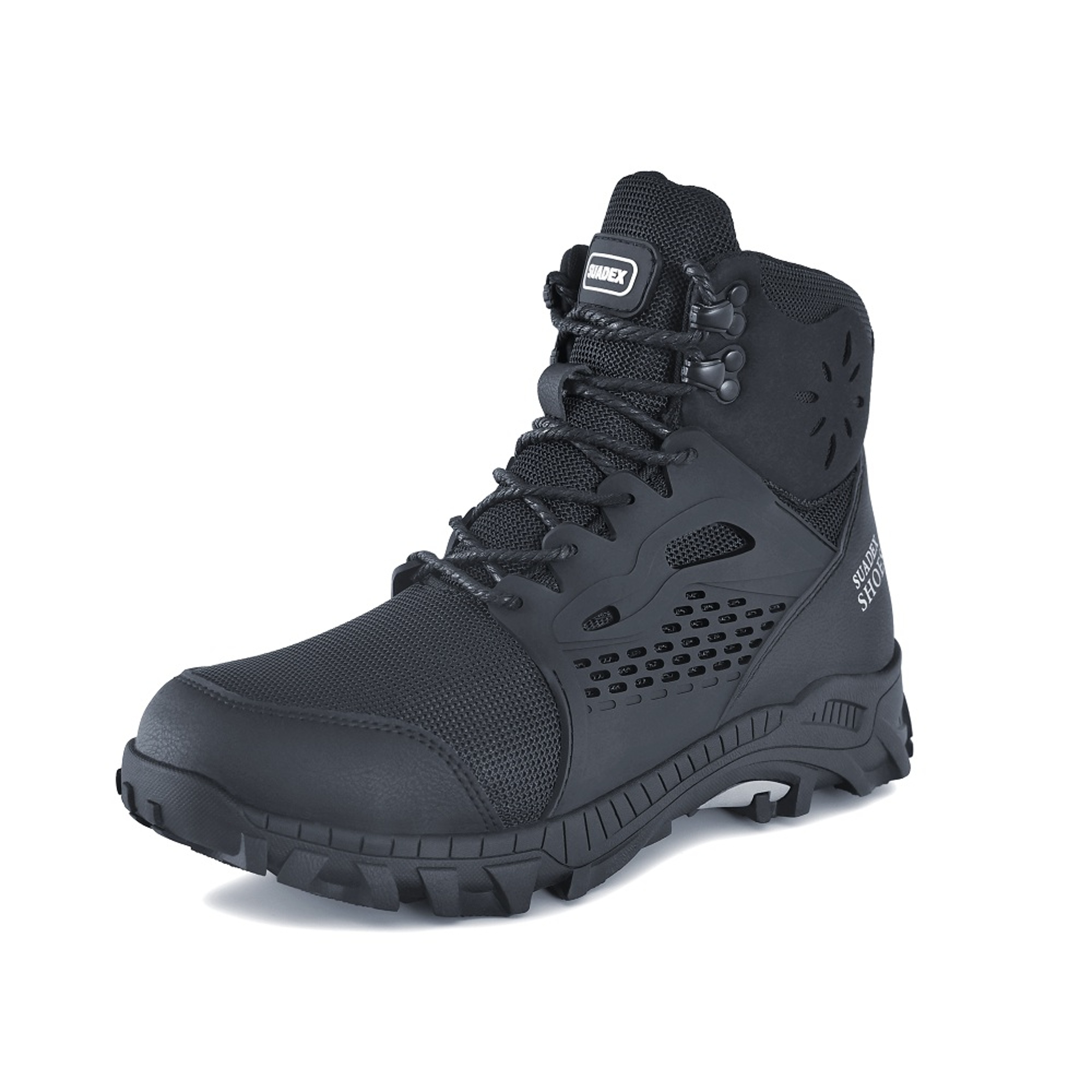 Steel Toe Safety Boots Men Work Shoes AntiSmashing AntiSlippery Boots For Male And Female 0