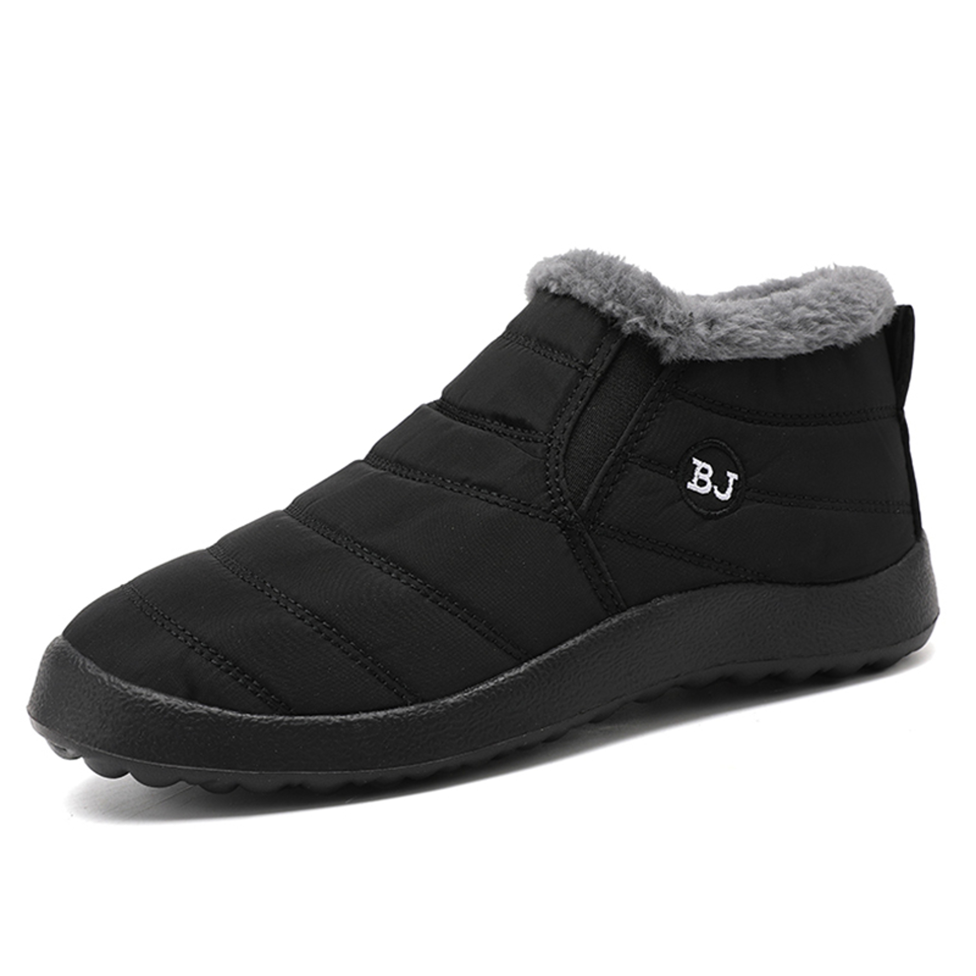 New Women Boots Waterproof Ankle Boots Casual Slip On Platform Fashion Snow Boots Winter Shoes For  4