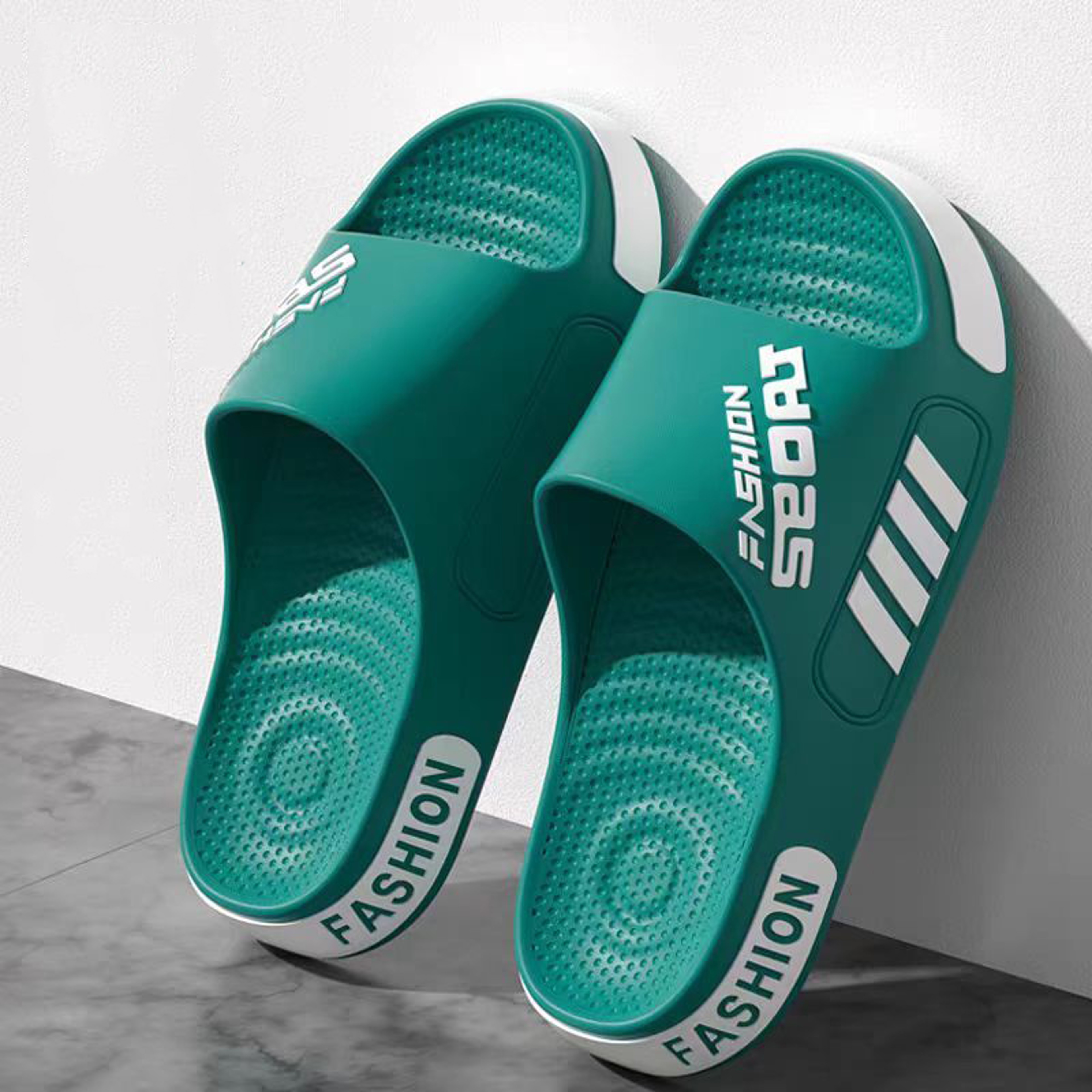 Home Slippers For Men Women Open Toe Trend Slides Light Beach Shoes For Couples 4