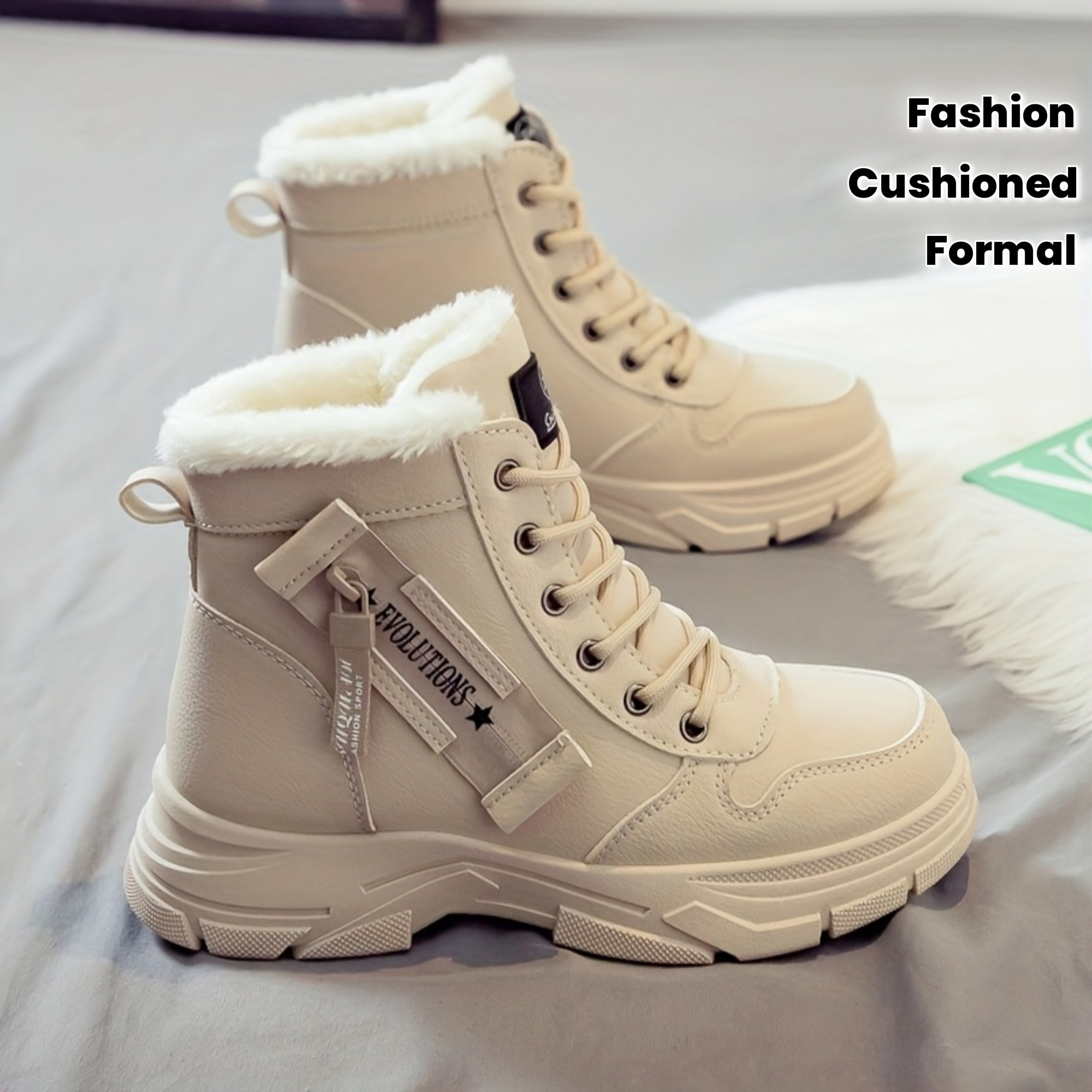 Short Boot For Women Winter Boot With Thick Lining And Insulation Stylish And Versatile Womens Ankl 2