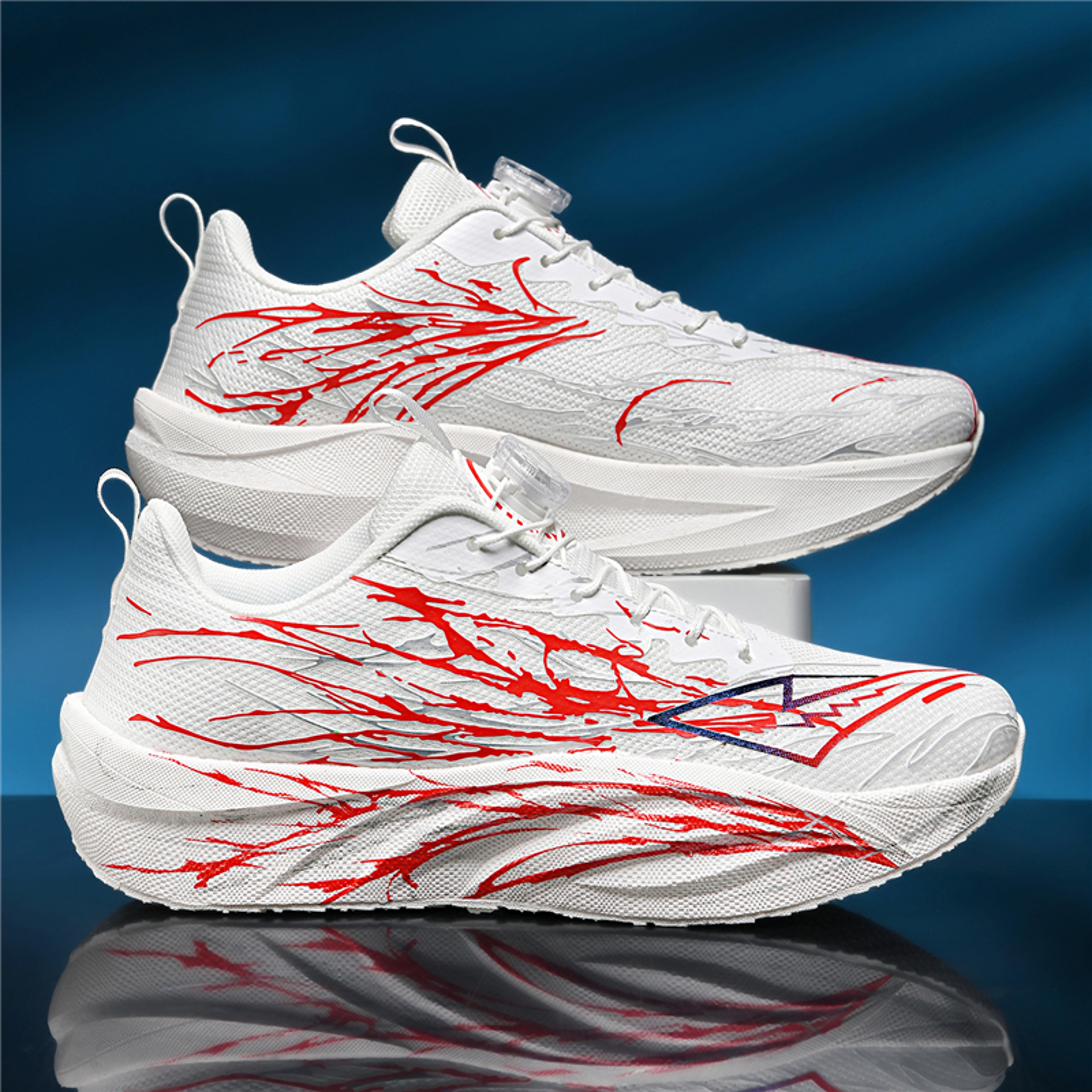 Comfortable Marathon Training Running Shoes For Men And Women Lightweight Sports Sneakers Breathabl 0