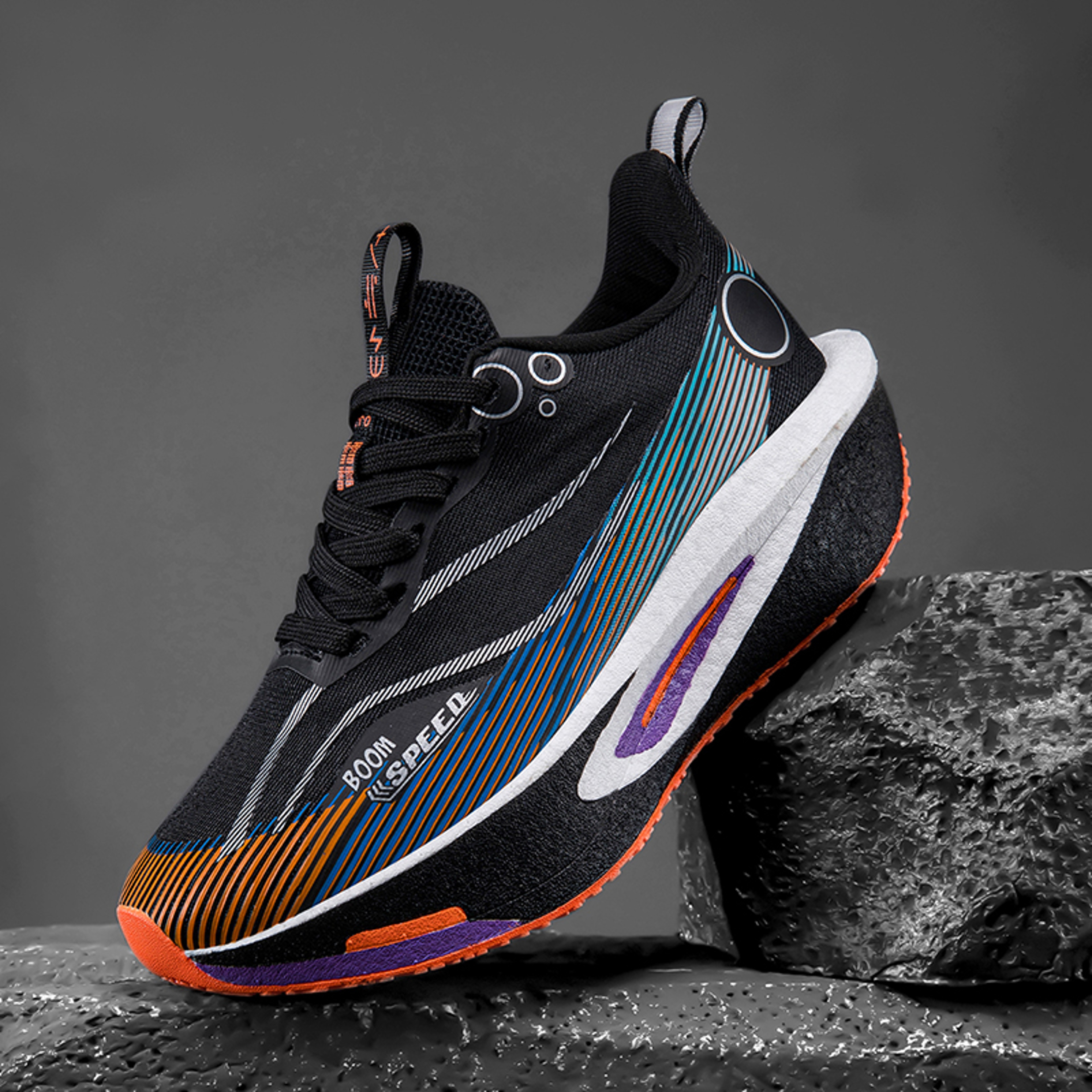Casual Running Shoes For Men Comfortable Breathable Upper NonSlip WearResistant Sole 5