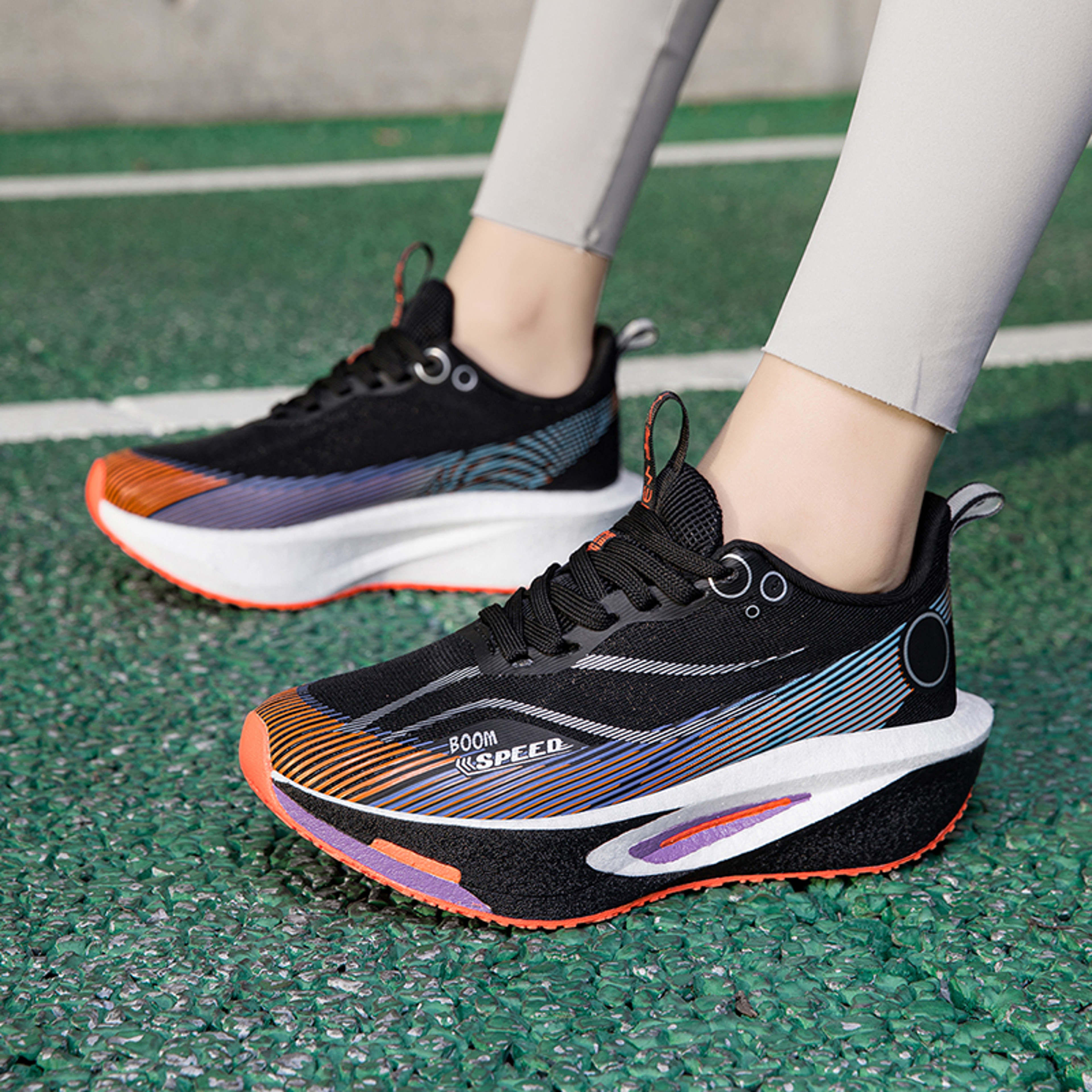 Casual Running Shoes For Men Comfortable Breathable Upper NonSlip WearResistant Sole 7