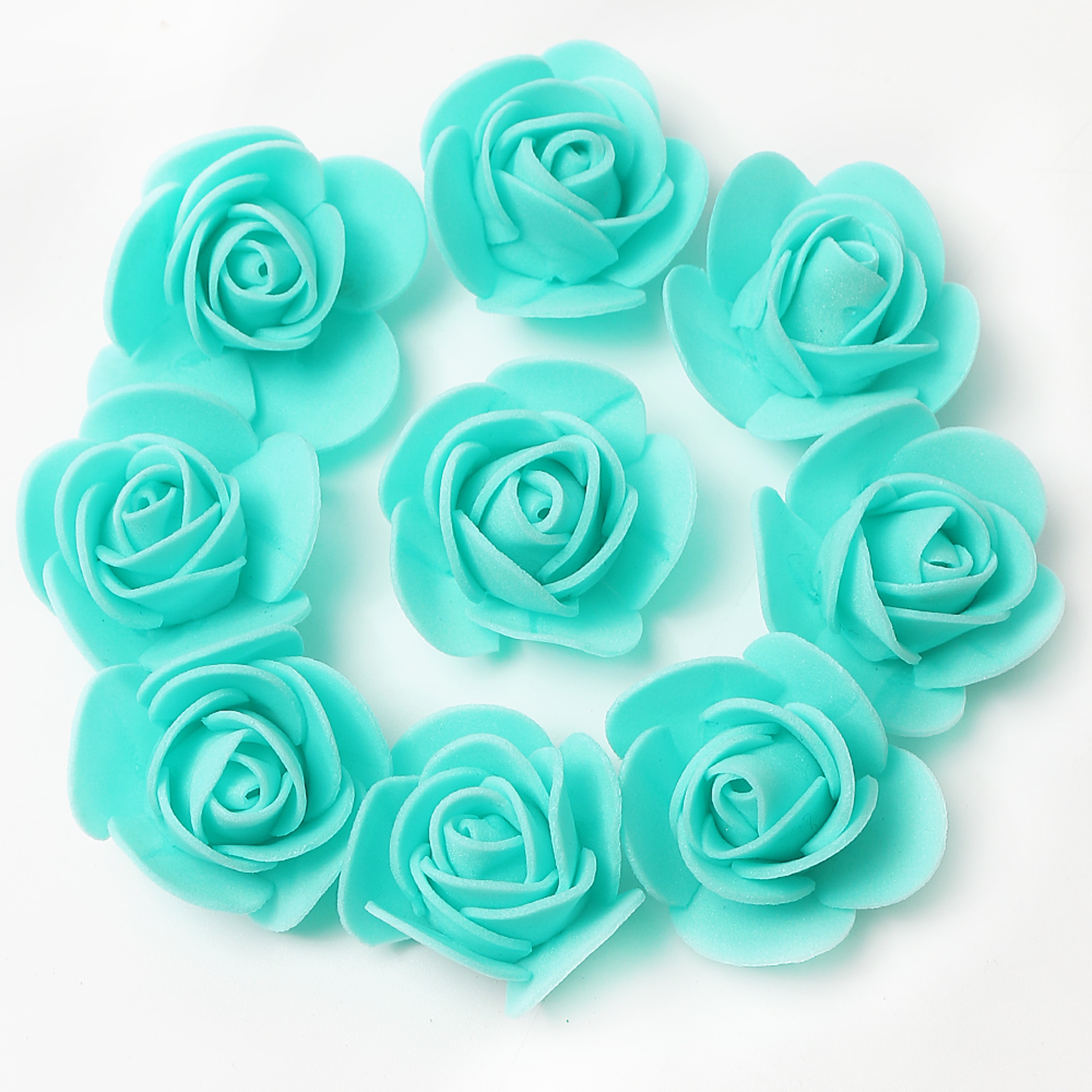 Artificial Rose Flowers Fake Flower Head For Home Room Decor Party Wedding Marriage Decoration Accessory – view 7