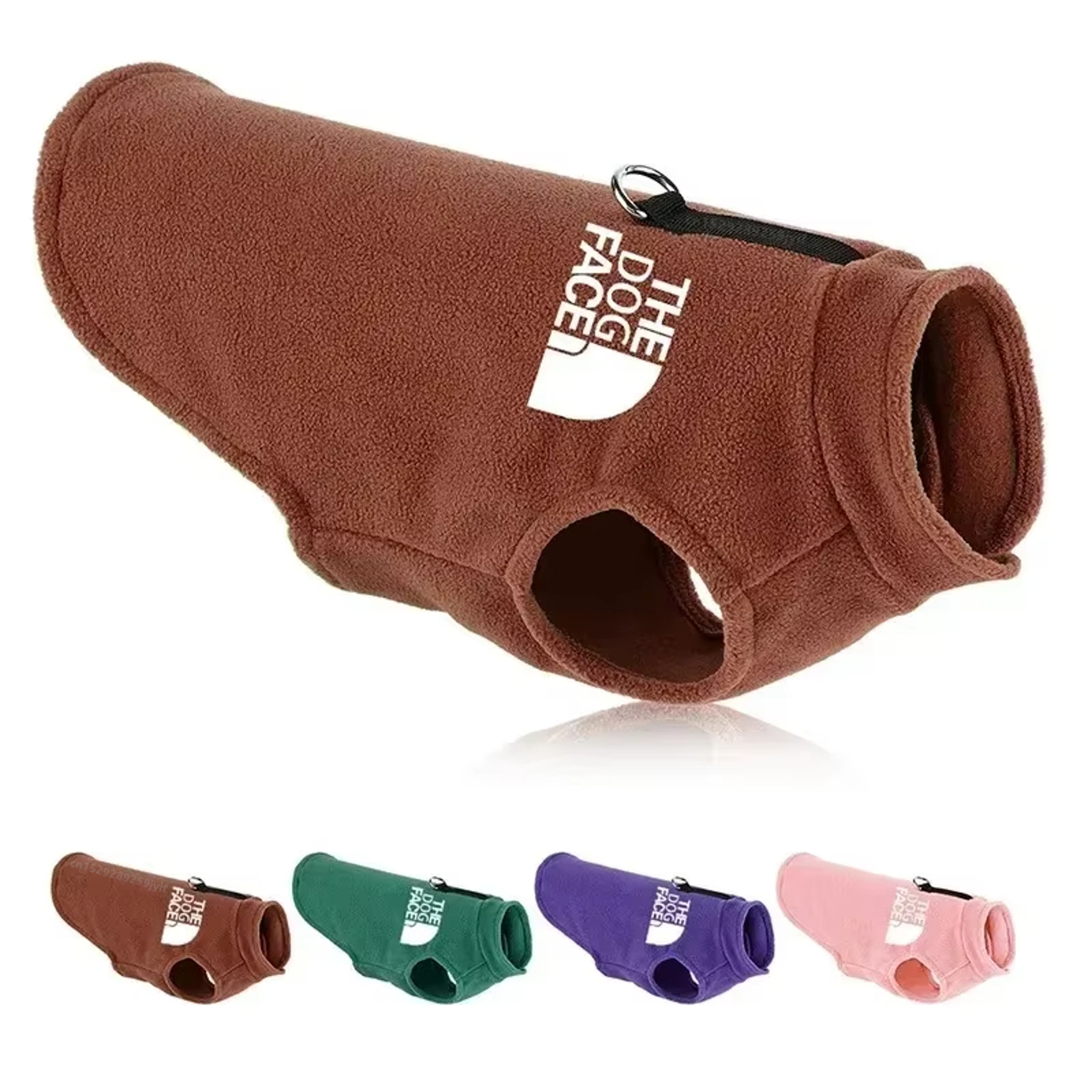 Warm Fleece Dog Sweater Autumn Winter Pet Clothes French Bulldog Coat Puppy Clothing For Small Dogs 0