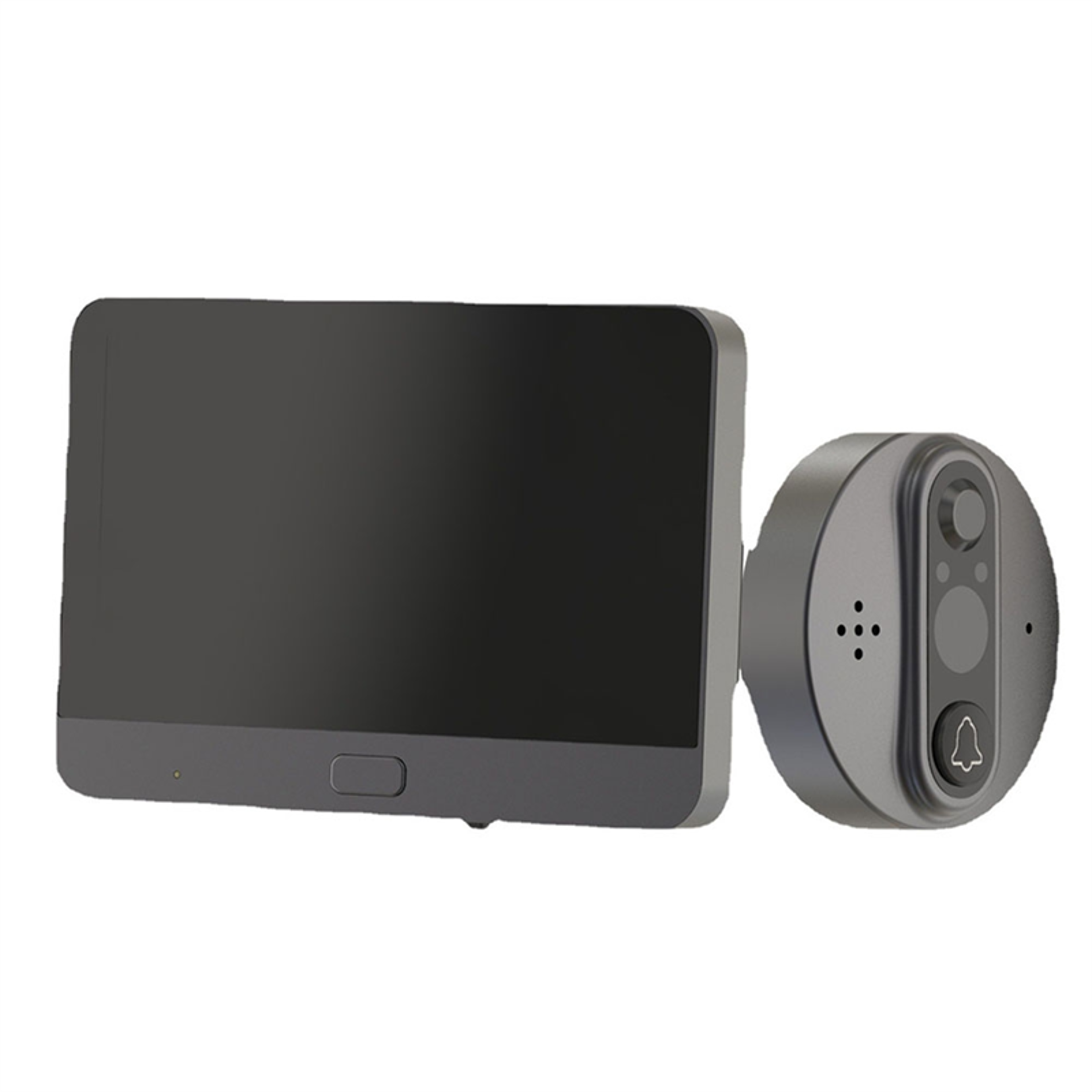 Wifi Door Bell Smart Life Tuya Eye Peephole Camera PIR Motion Detector IR Digital Viewer Battery 1