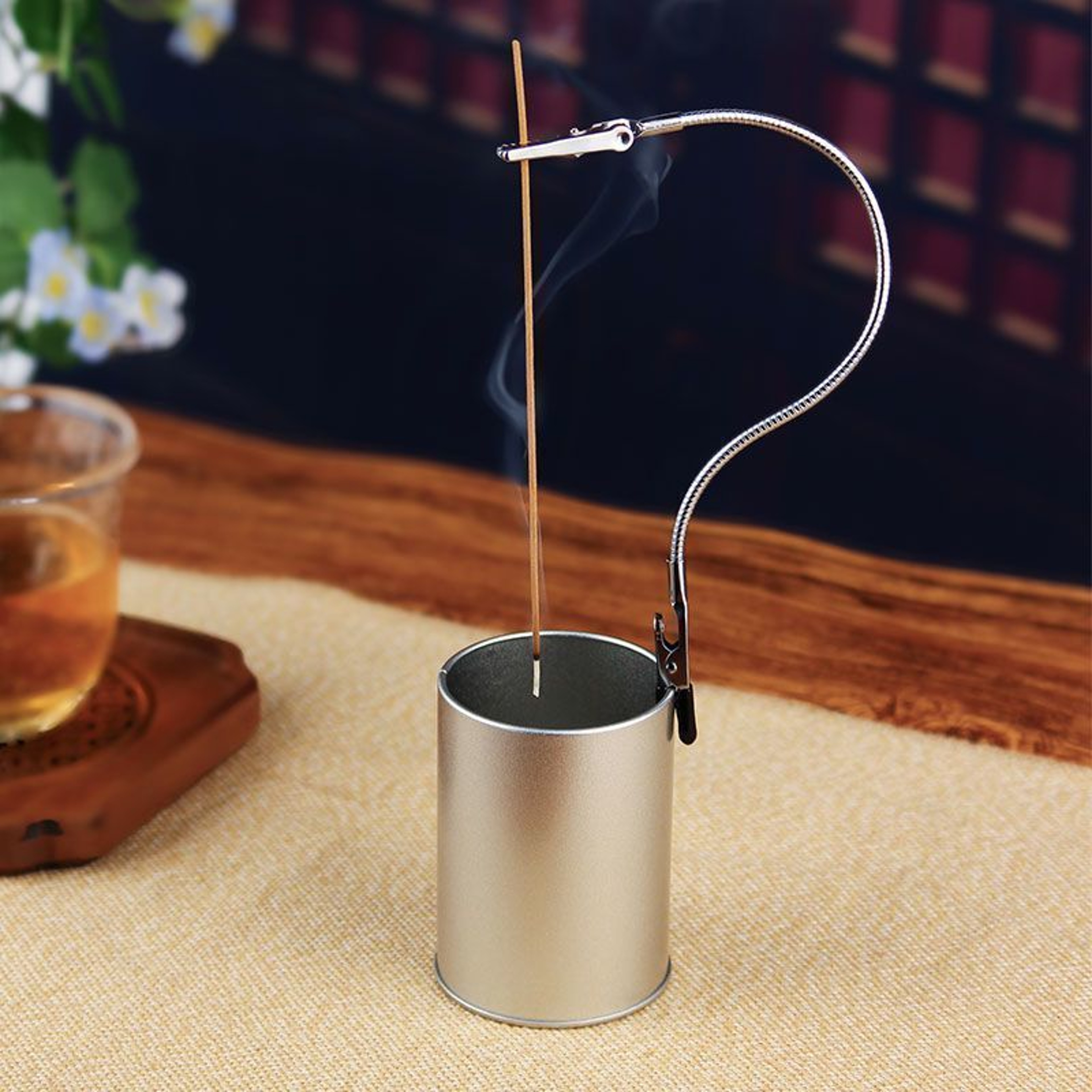 Fragrance Diffuser Zen Incense Clip Universal Candle Holder Crocodile Clip Mosquito Coil Stand Home 0