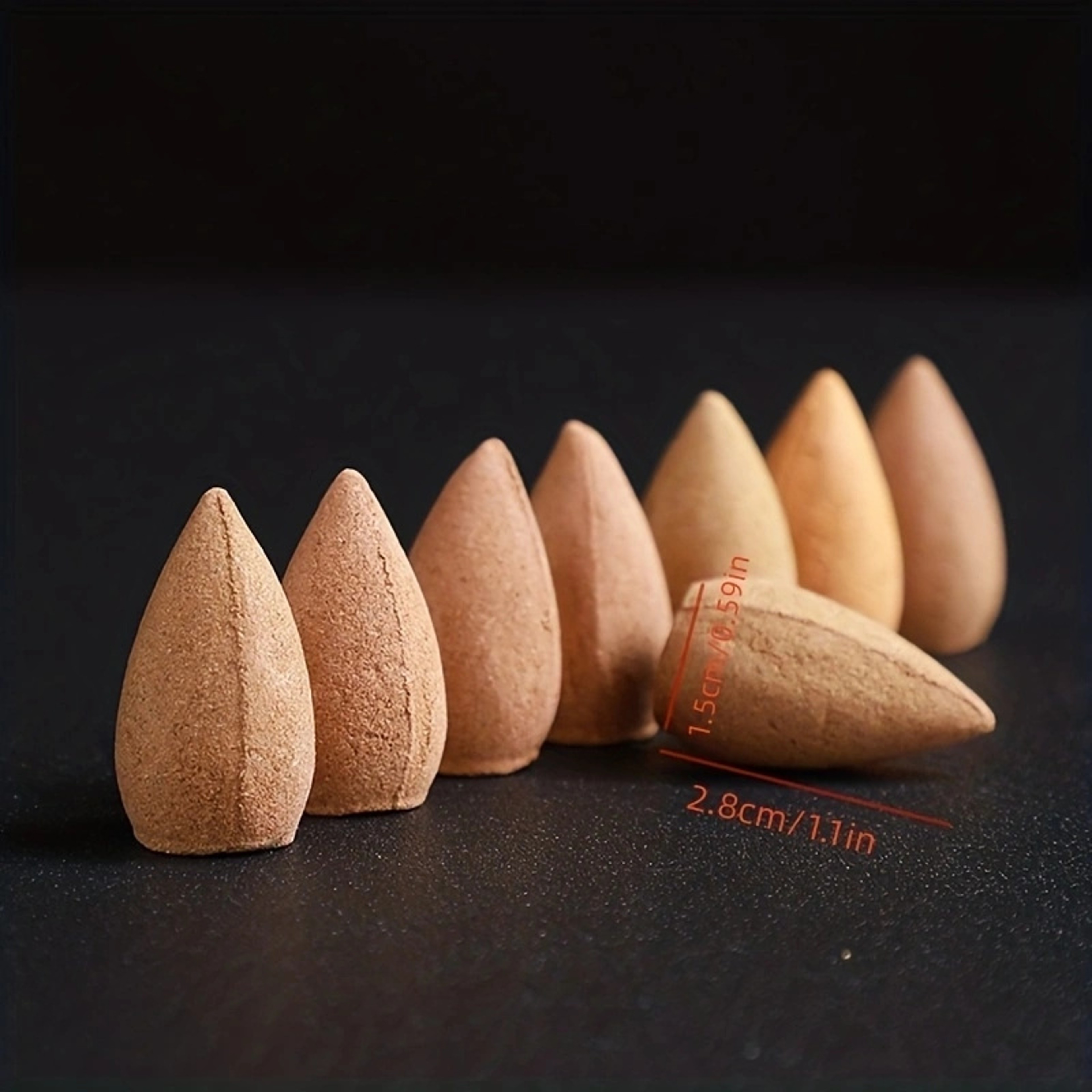 Backflow Incense Cones, Mixed Flavor Natural Incense, Floral Lavender, Aloes Fragrance for Meditation and Relaxation – view 3