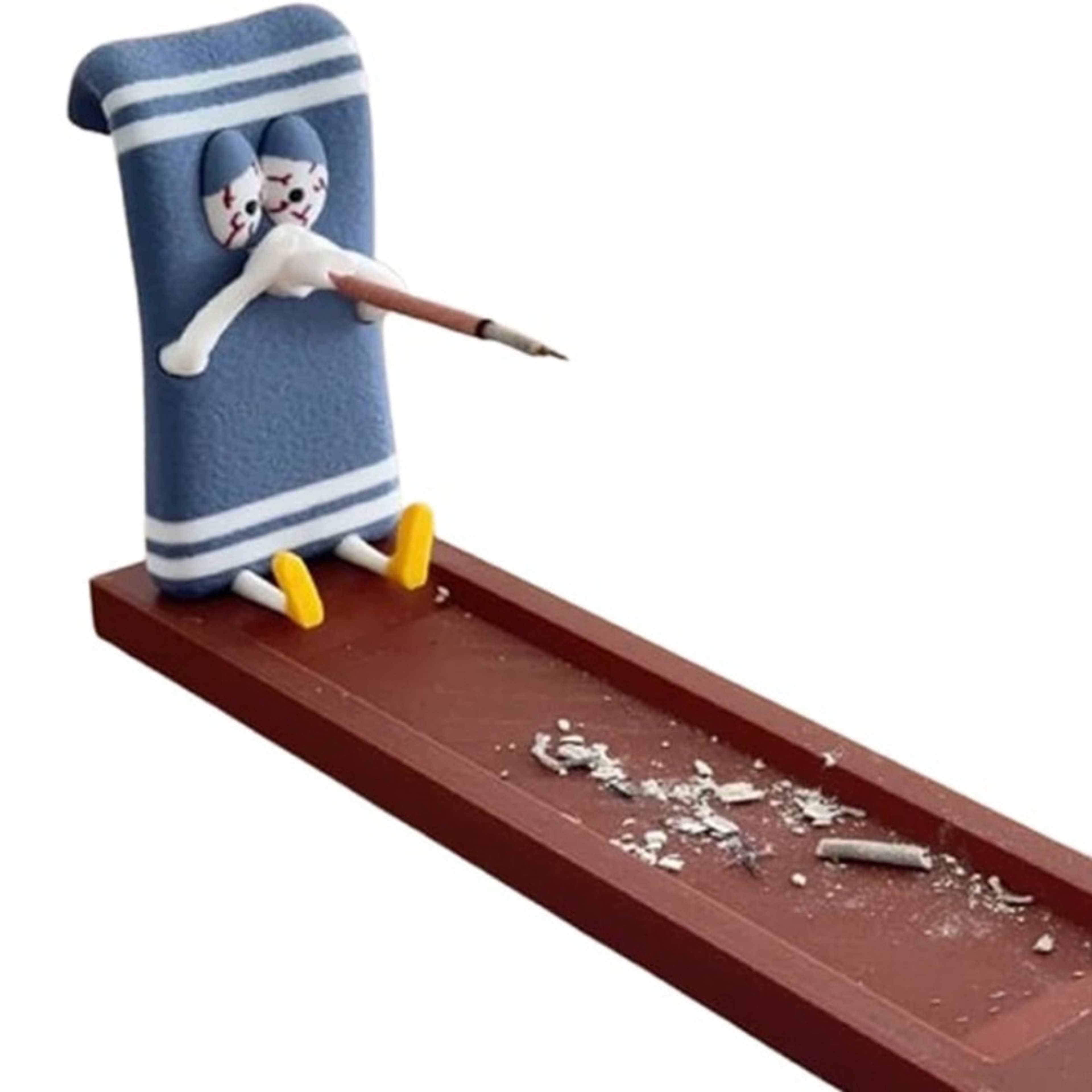 Creative Funny Incense Stick Holder Handcrafted Plastic Incense Burner Indoor Heat Resistant Candle 5