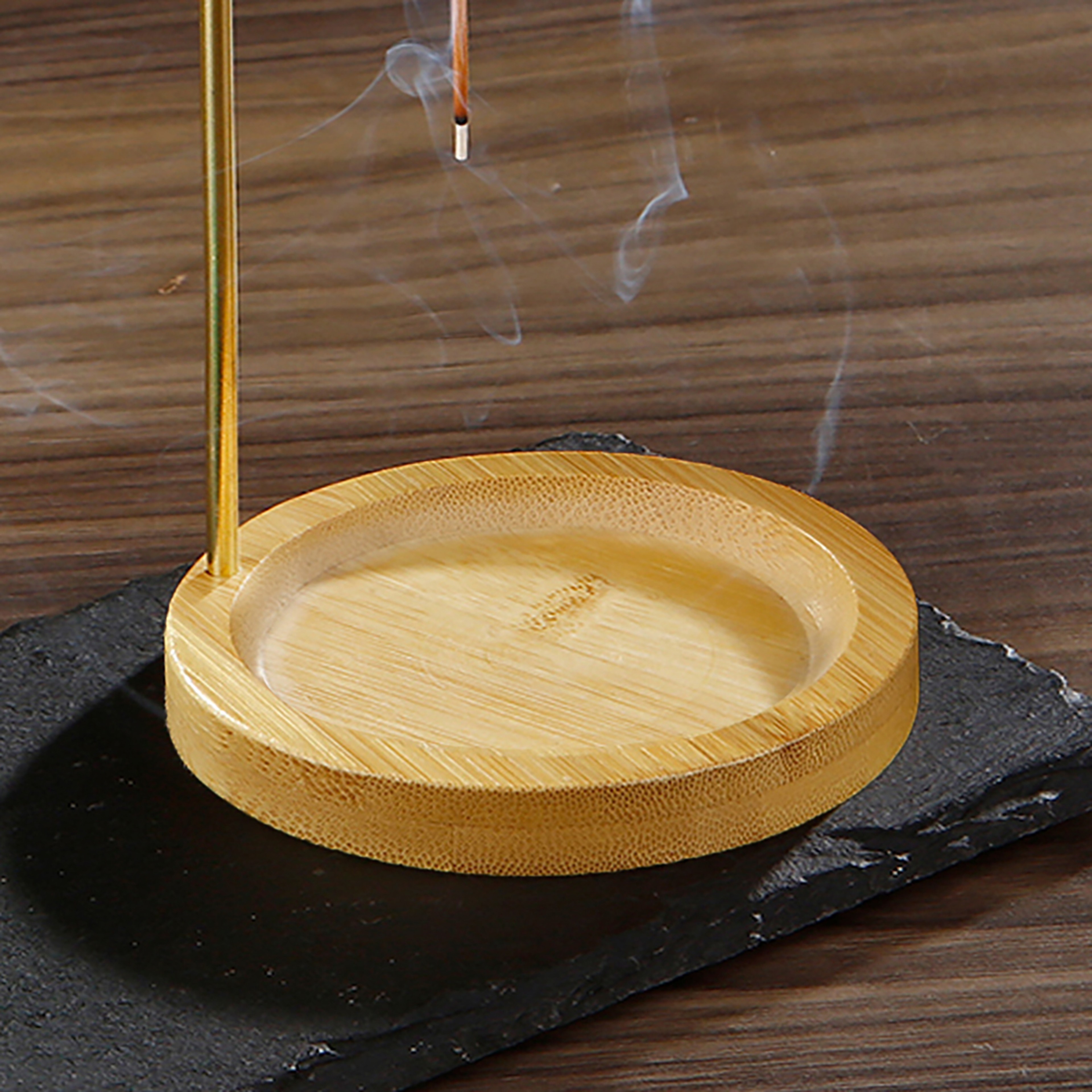 Glass Mountain Incense Holder, Dragon Clip Anti-Ash Incense Burner, Ash Catcher Stick Holder for Yoga Meditation – view 6