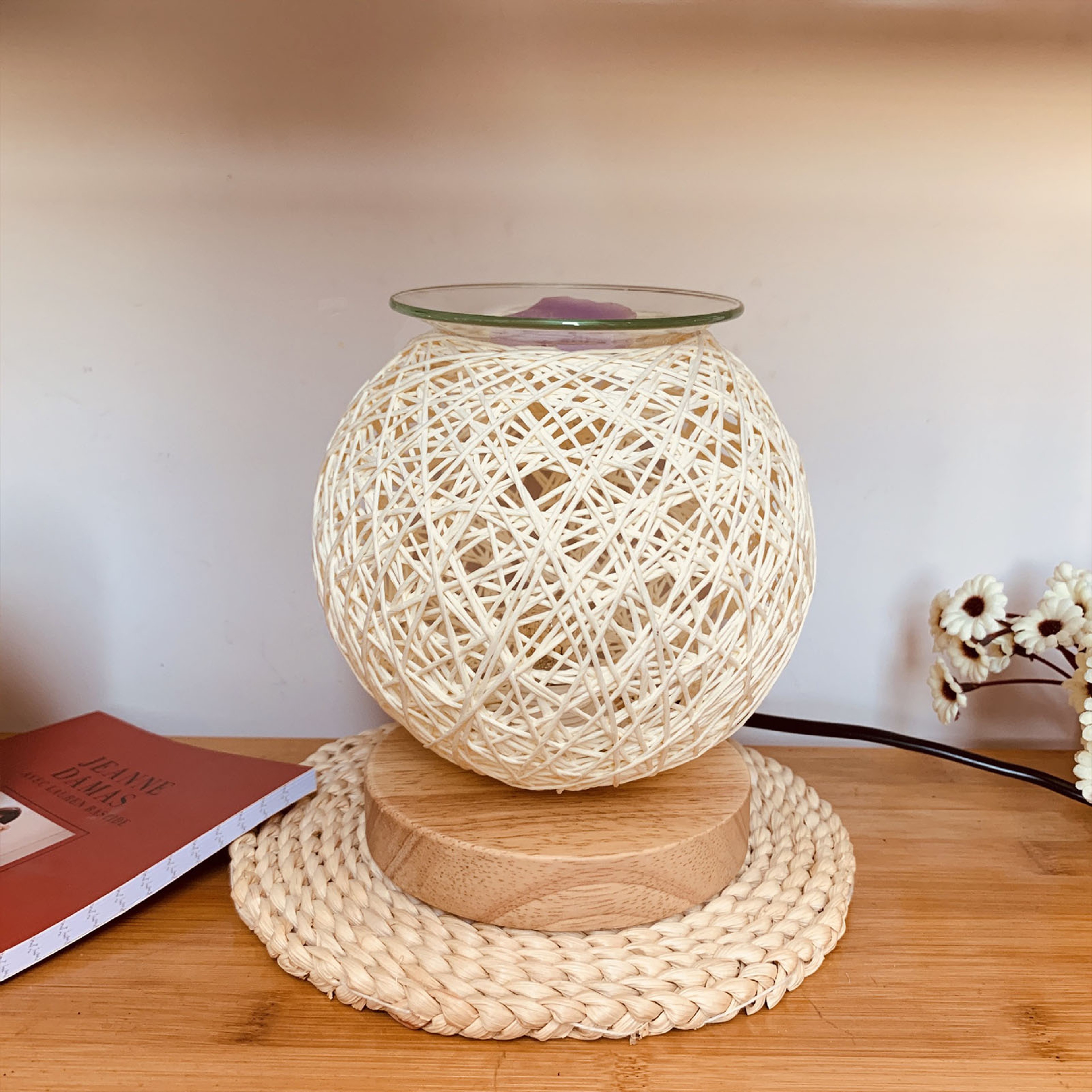 Aroma Lamp, Electric Wax Melt Burner, Aroma Diffuser, Essential Oil Light, Aromatherapy Nightlight – view 3