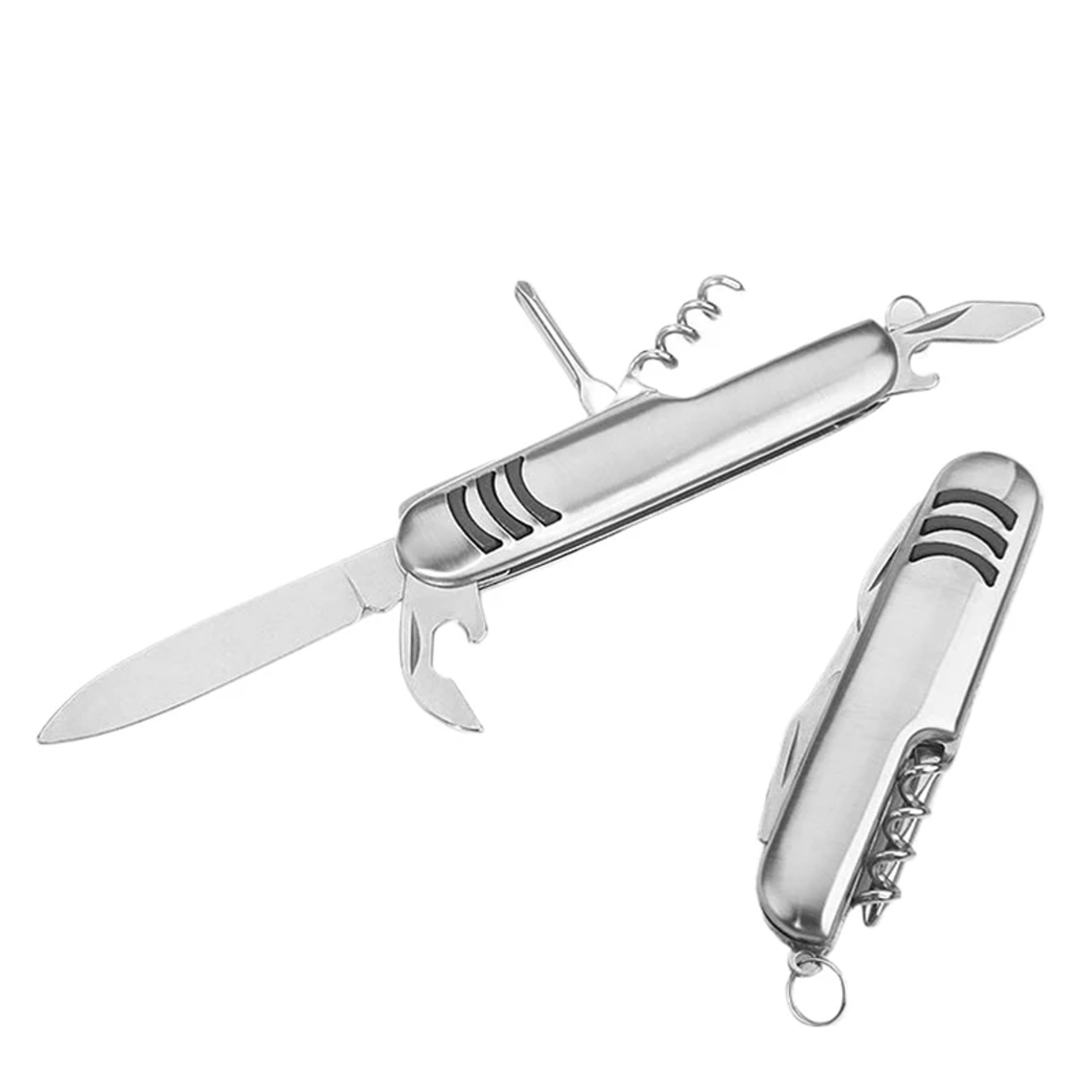 Multifunctional Swiss Army Knife, Folding Camping Knife, Stainless Steel Fruit Knife, Barbecue Universal Knife – view 5