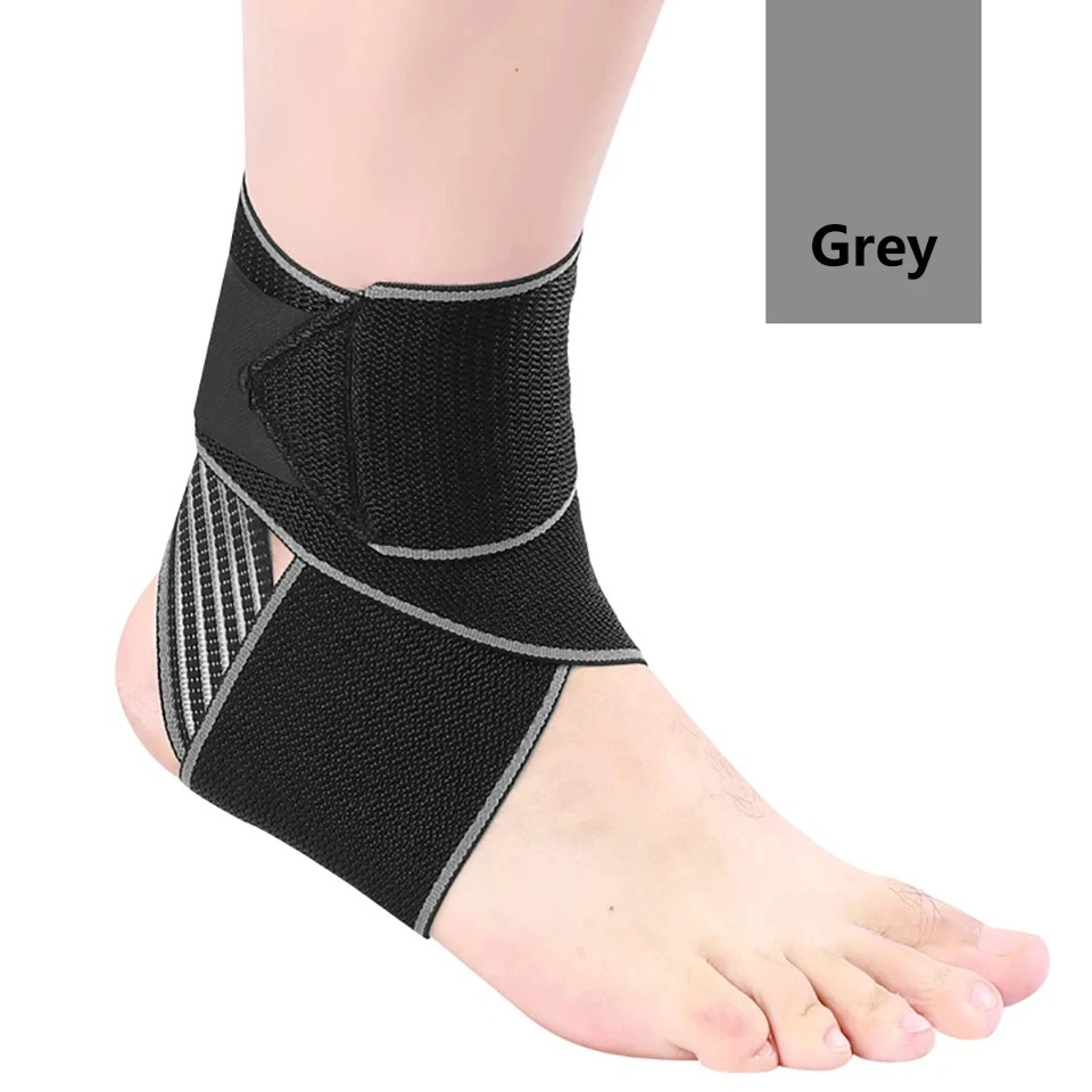 Sports Strain Wraps Bandages Weave, Professional Elastic Ankle Support Brace, Ankle Protector for Fitness Running – view 8