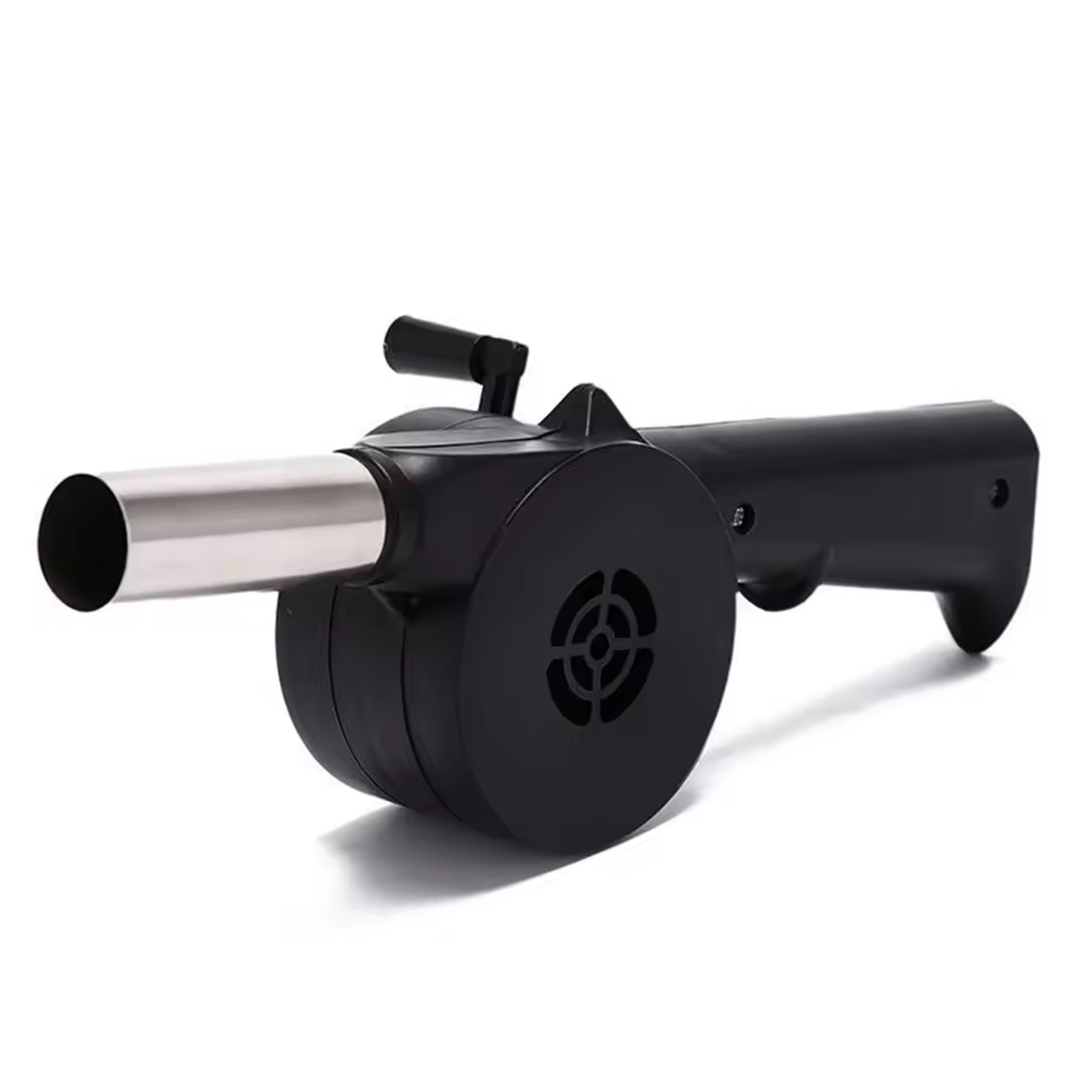Picnic Camping Accessorie, Portable Barbecue Fan, Hand Cranked Air Blower BBQ Tool, Fire Bellow, Outdoor BBQ Accessories – view 3