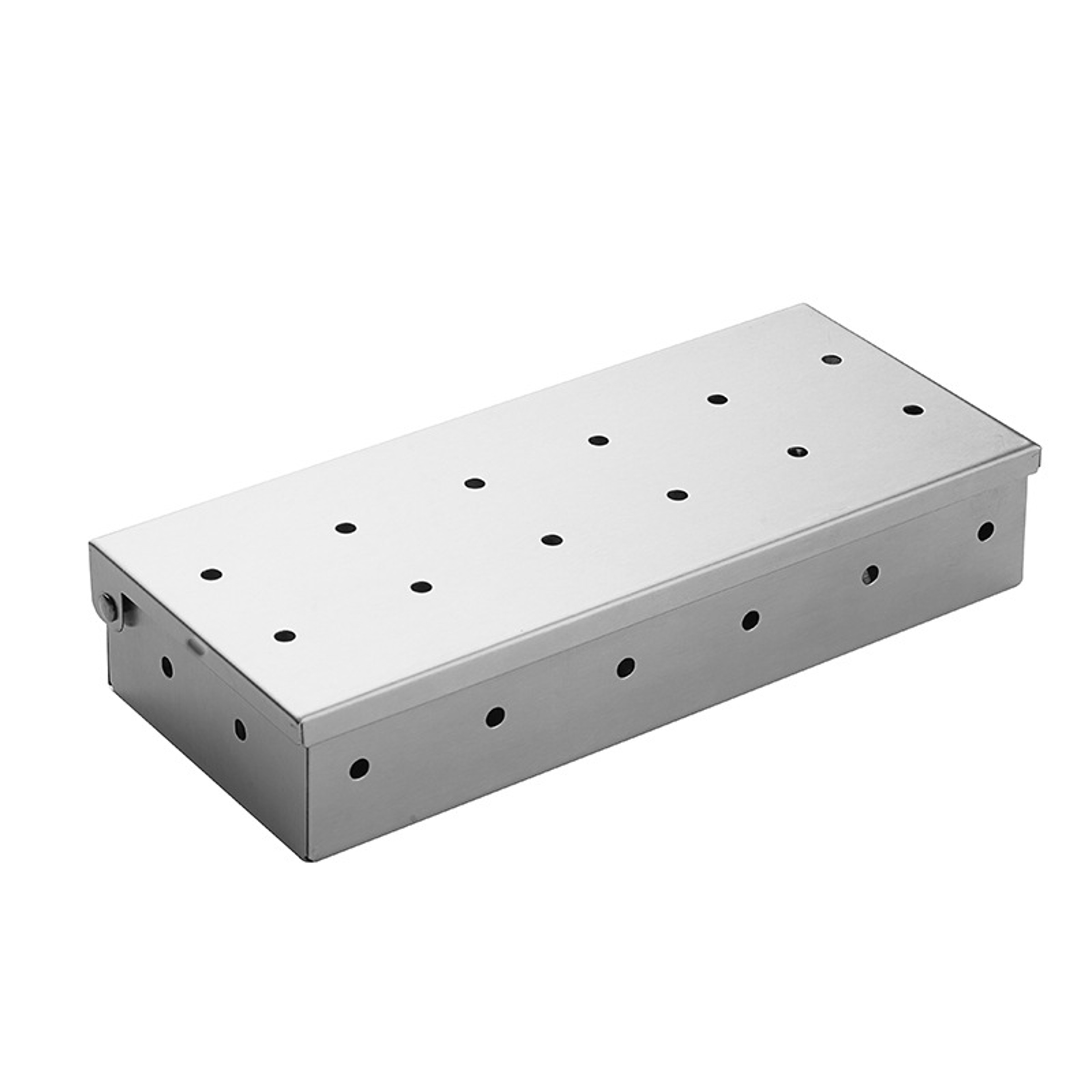 Smoker Box for Wood Chips, Stainless Steel BBQ Grilling Accessories, Wont Warp on Gas Grill or Charcoal Grill – view 7